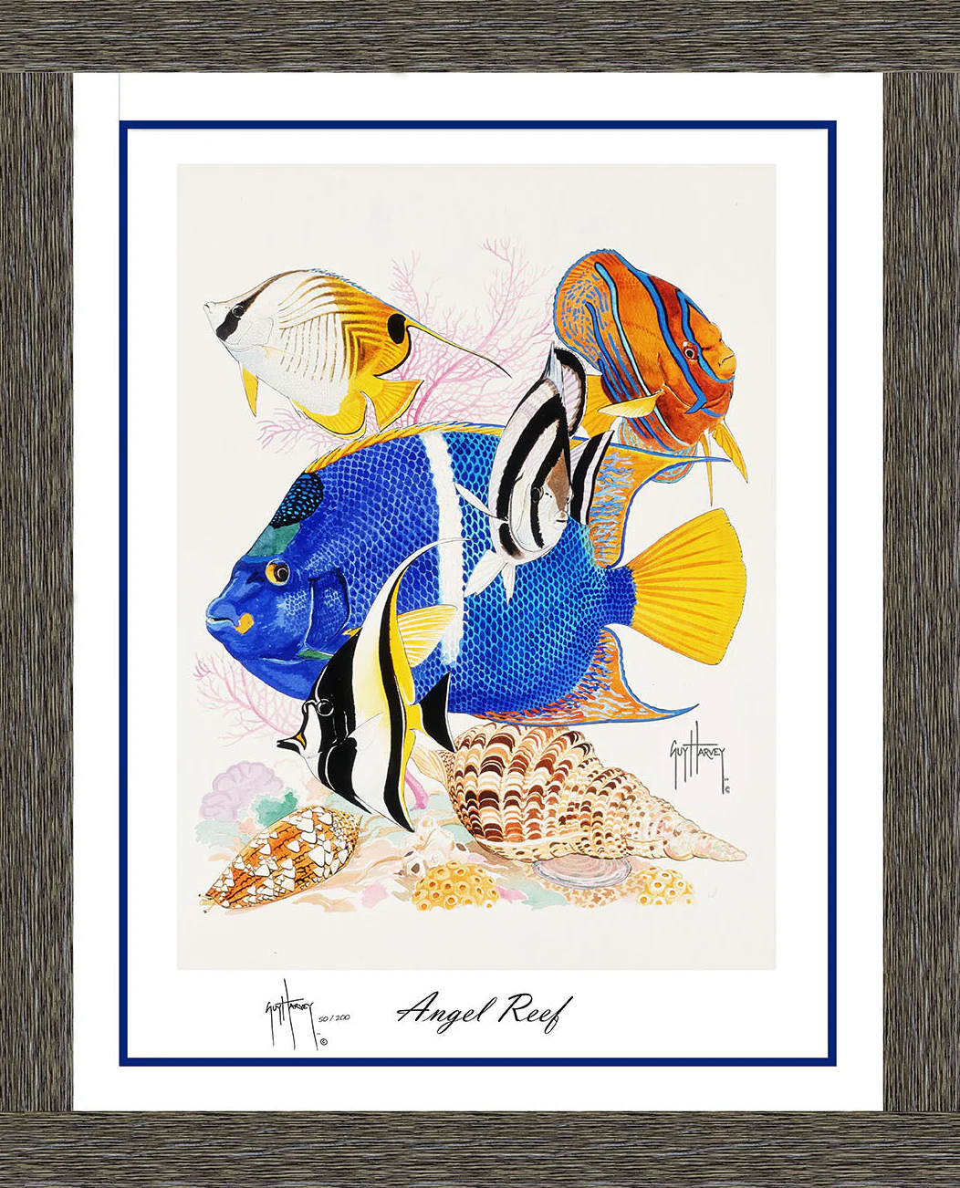 "Angel Reef - King Angel" Limited Edition Lithograph - Image 2