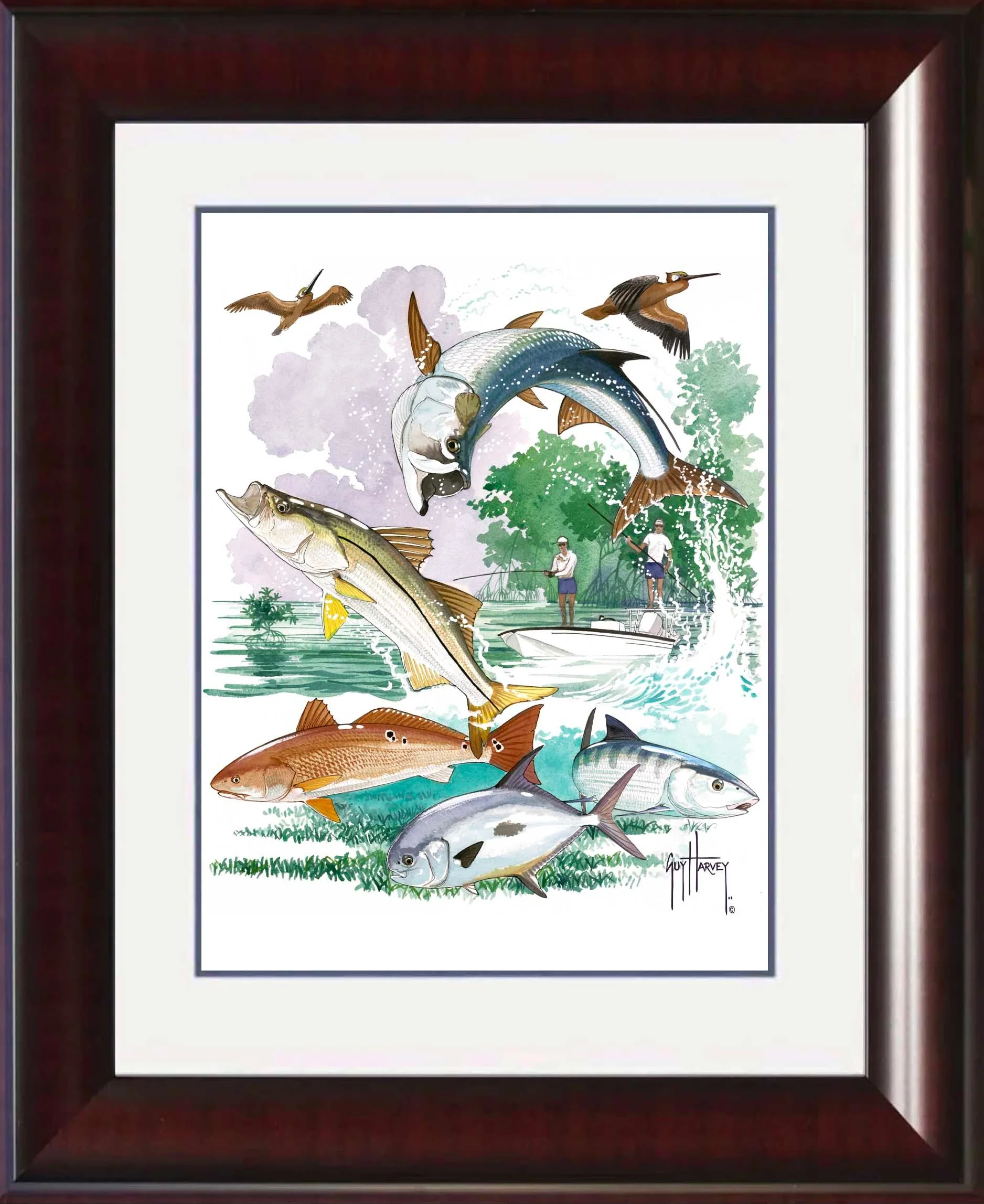 "Back Country Slam" Mini Print