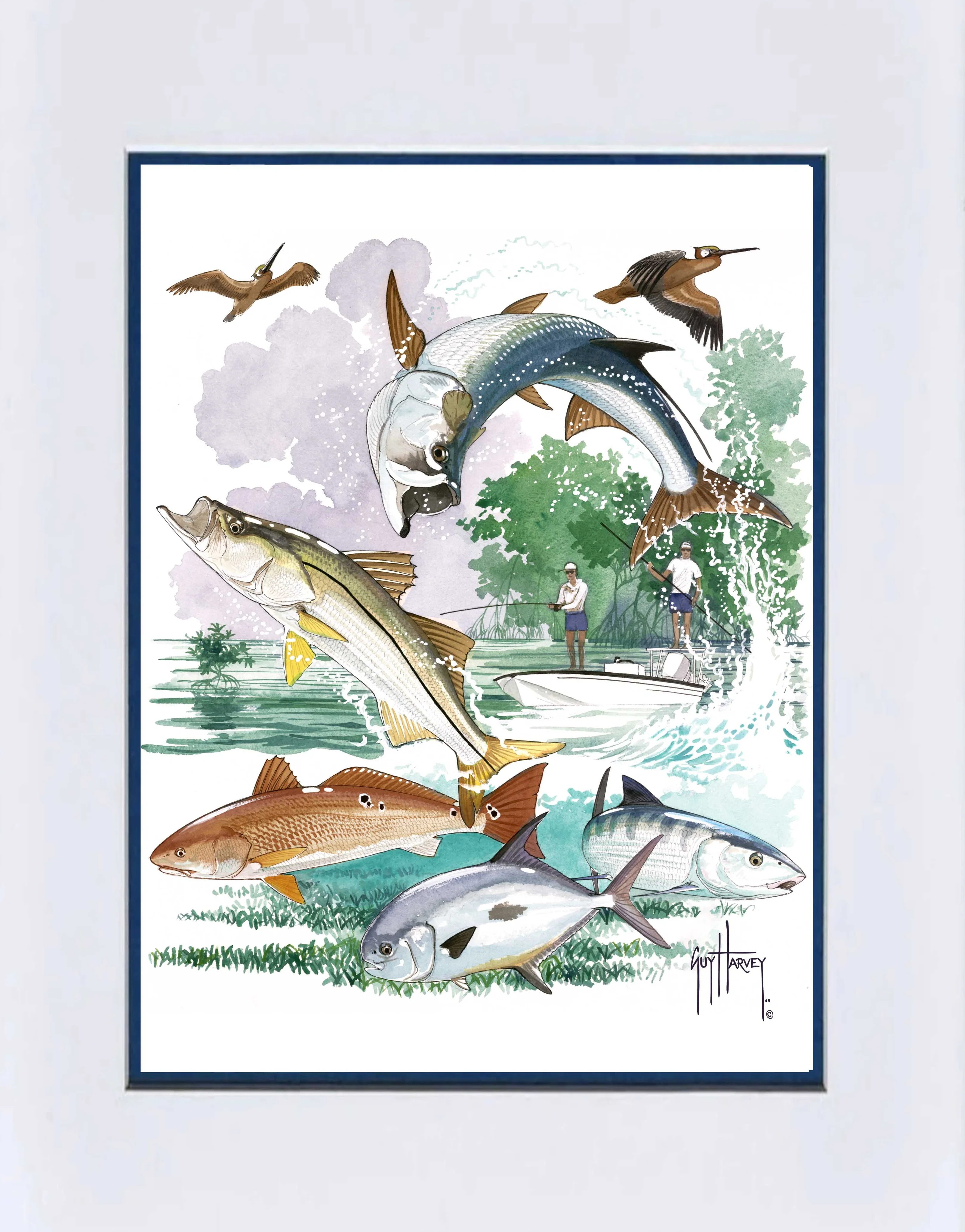 "Back Country Slam" Mini Print - Image 2