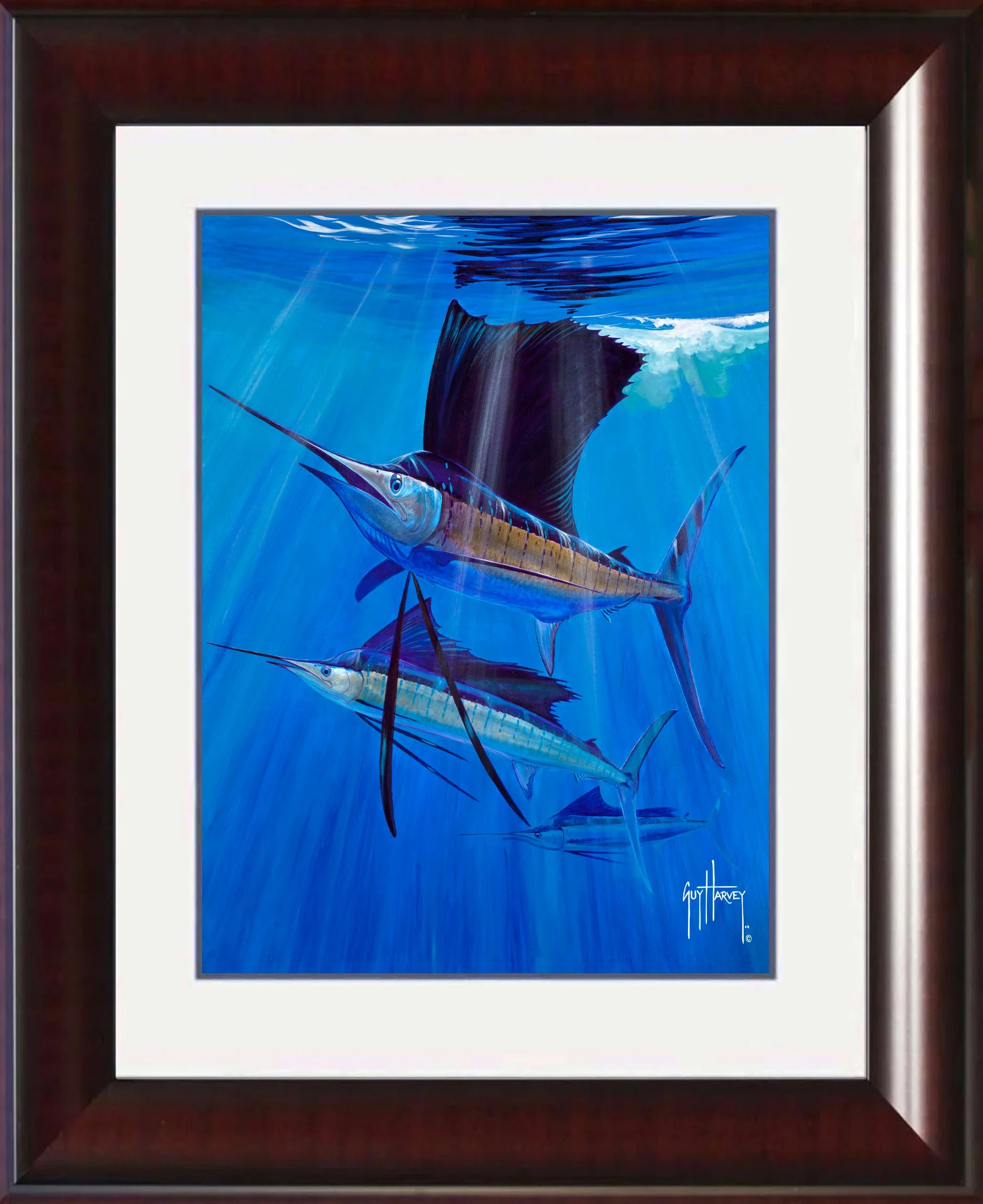 "Bluewater Hunters" Mini Print