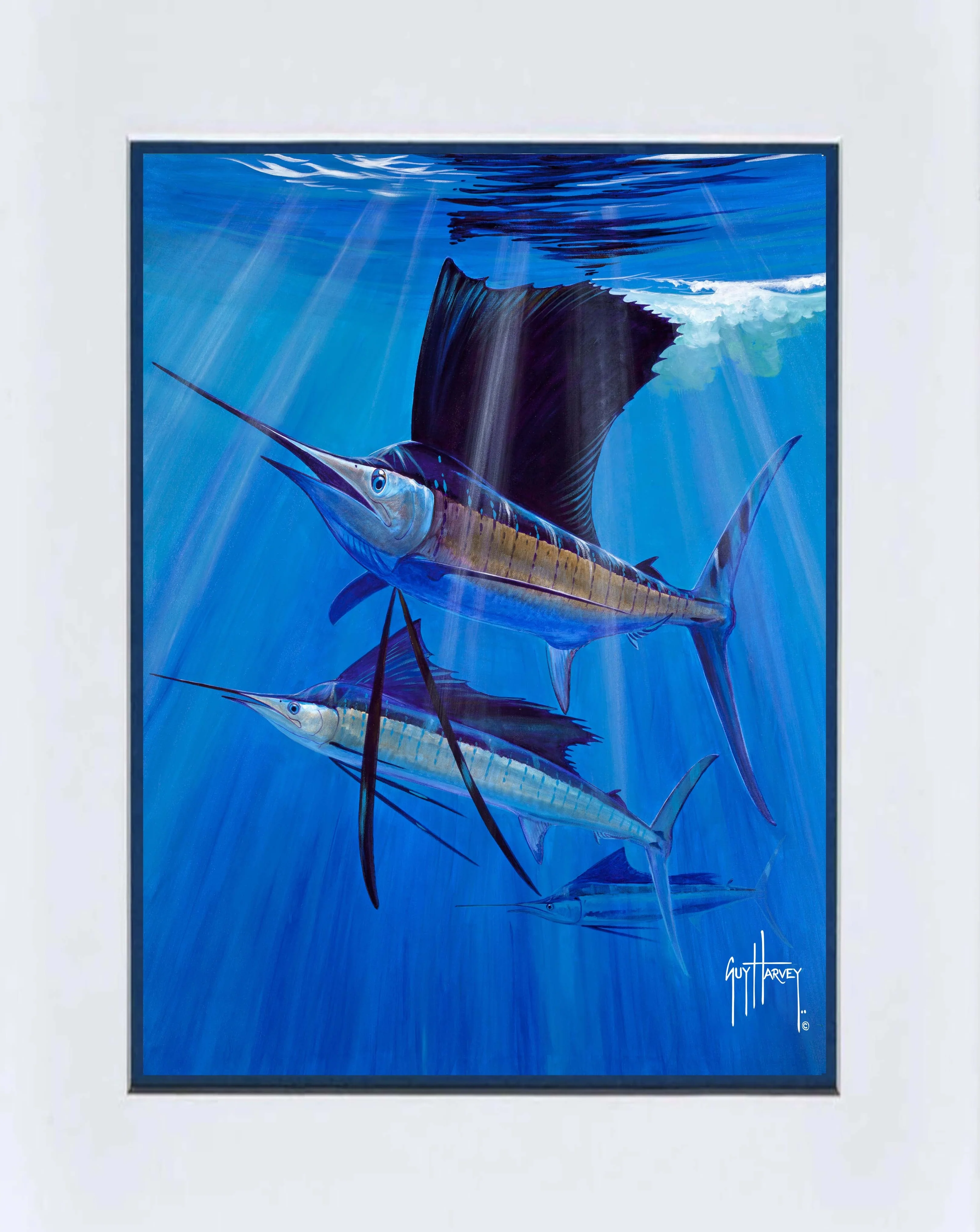 "Bluewater Hunters" Mini Print - Image 2