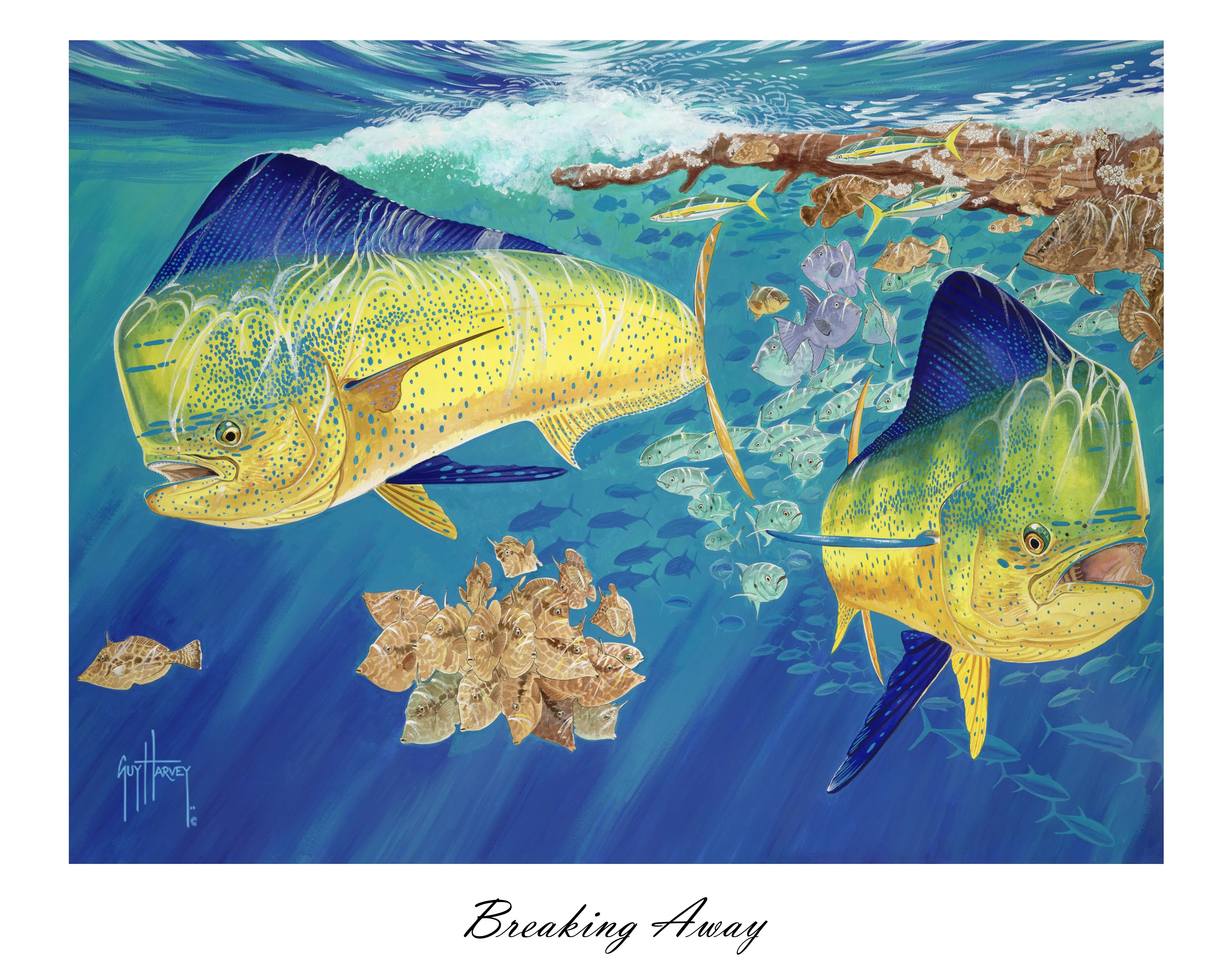 "Breaking Away" Limited Edition Lithograph