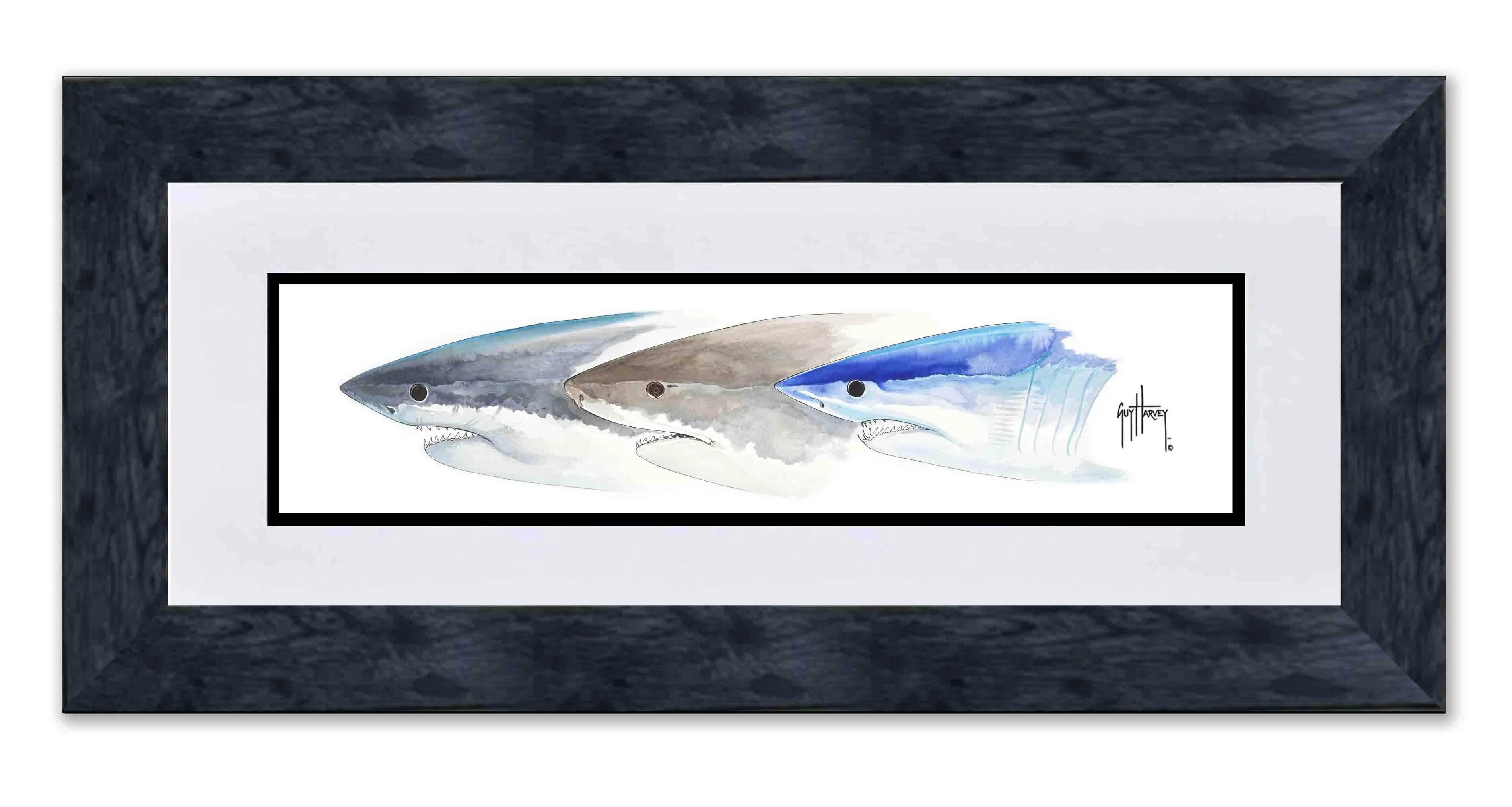 "Shark Heads II" Limited Edition Print