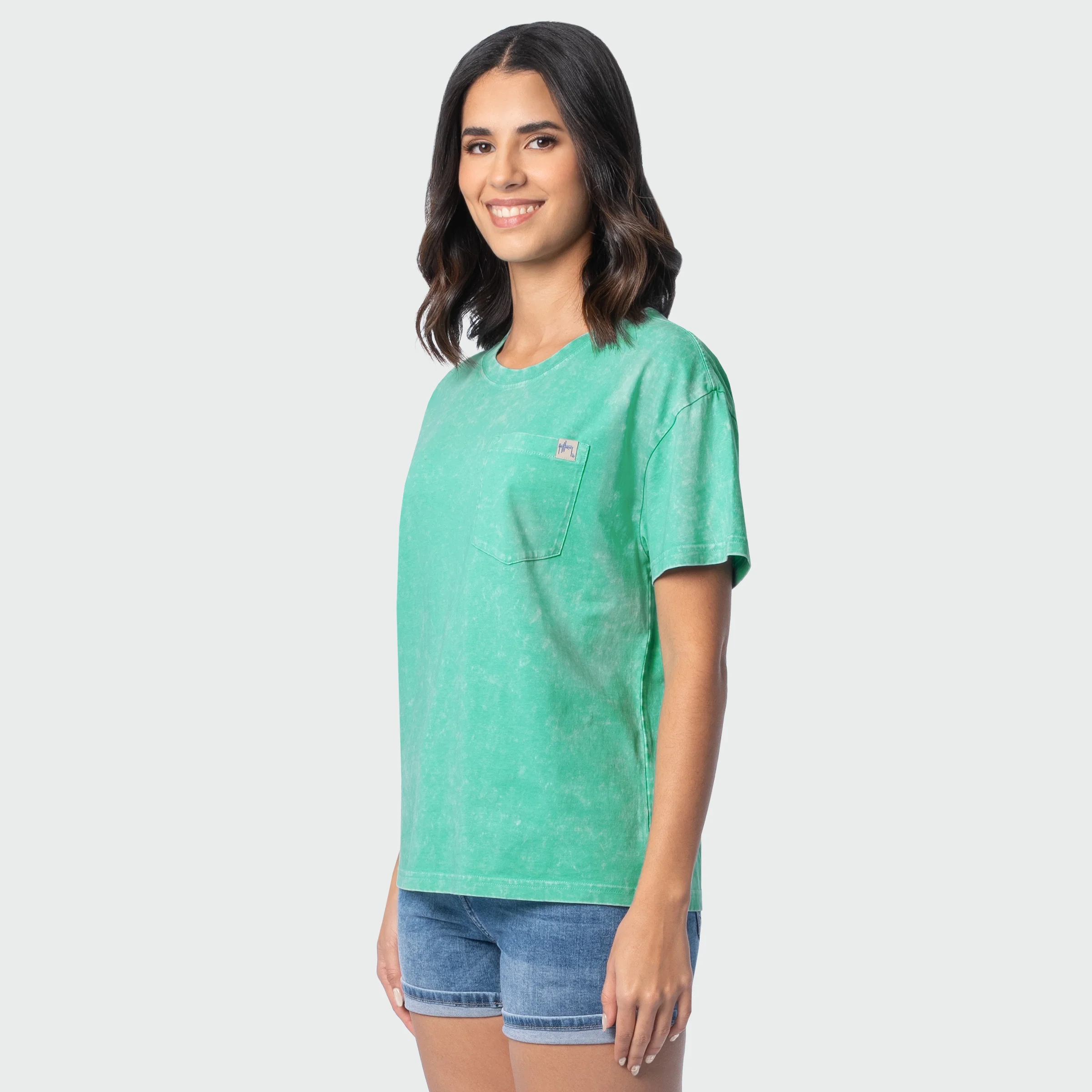 Coastal Wash Tee - Flower Arch - Image 6