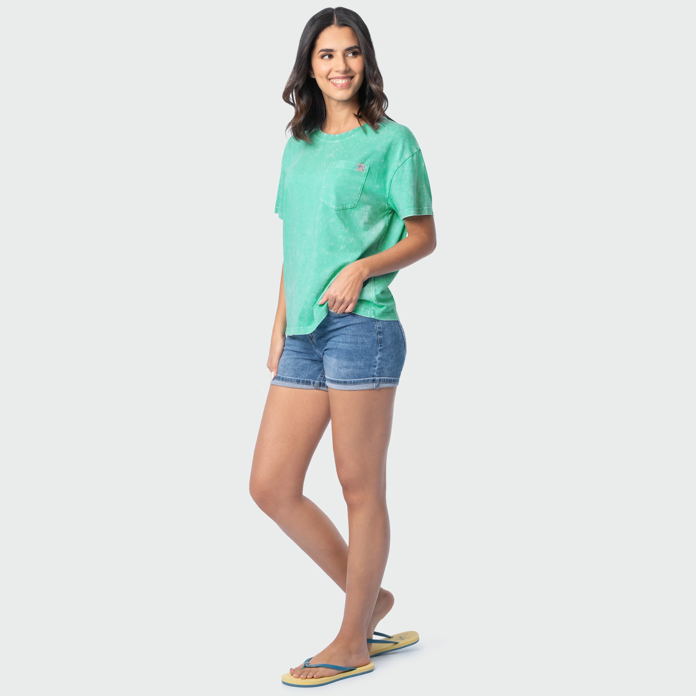 Coastal Wash Tee - Flower Arch - Image 7