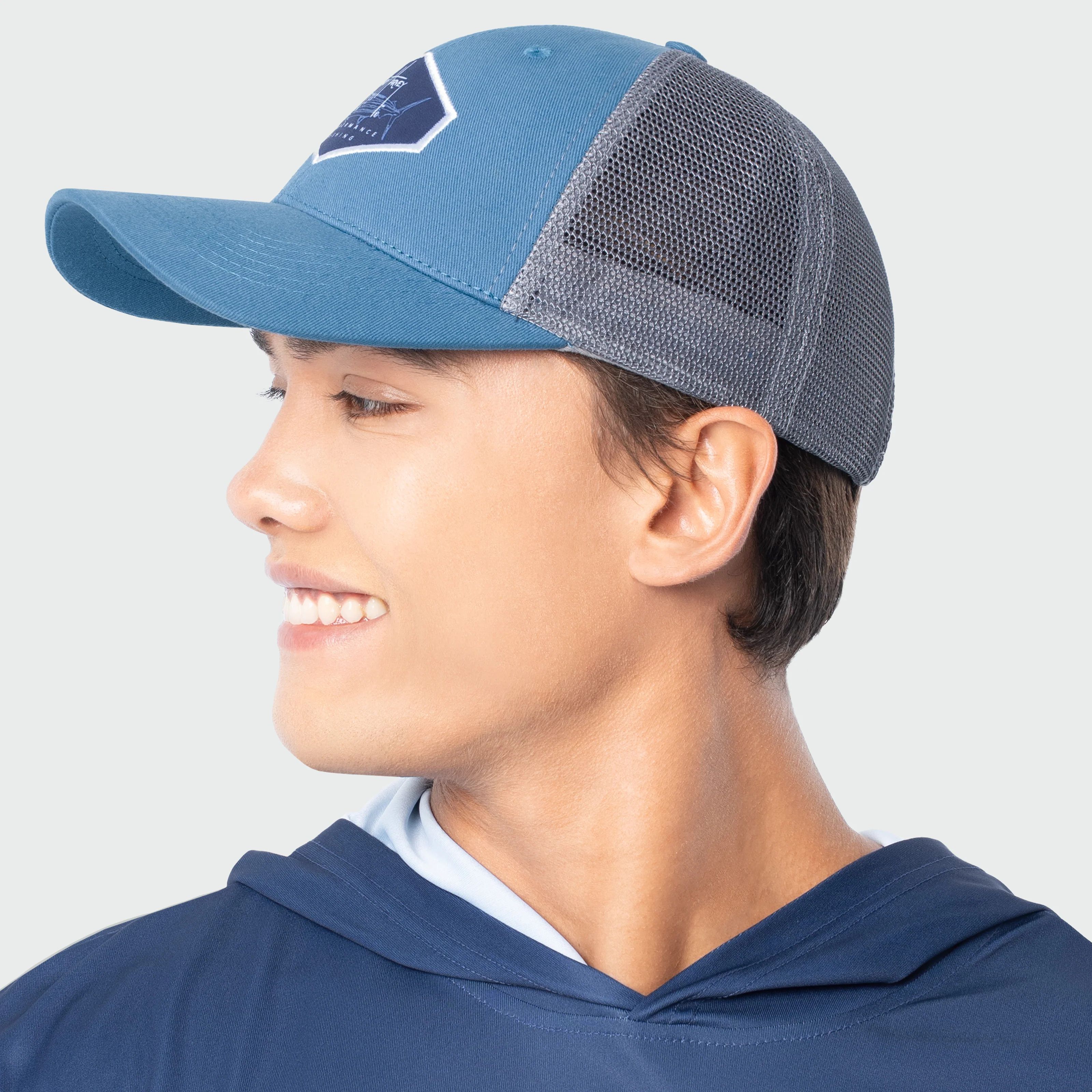 Marlin Patch Trucker Hat - Image 2