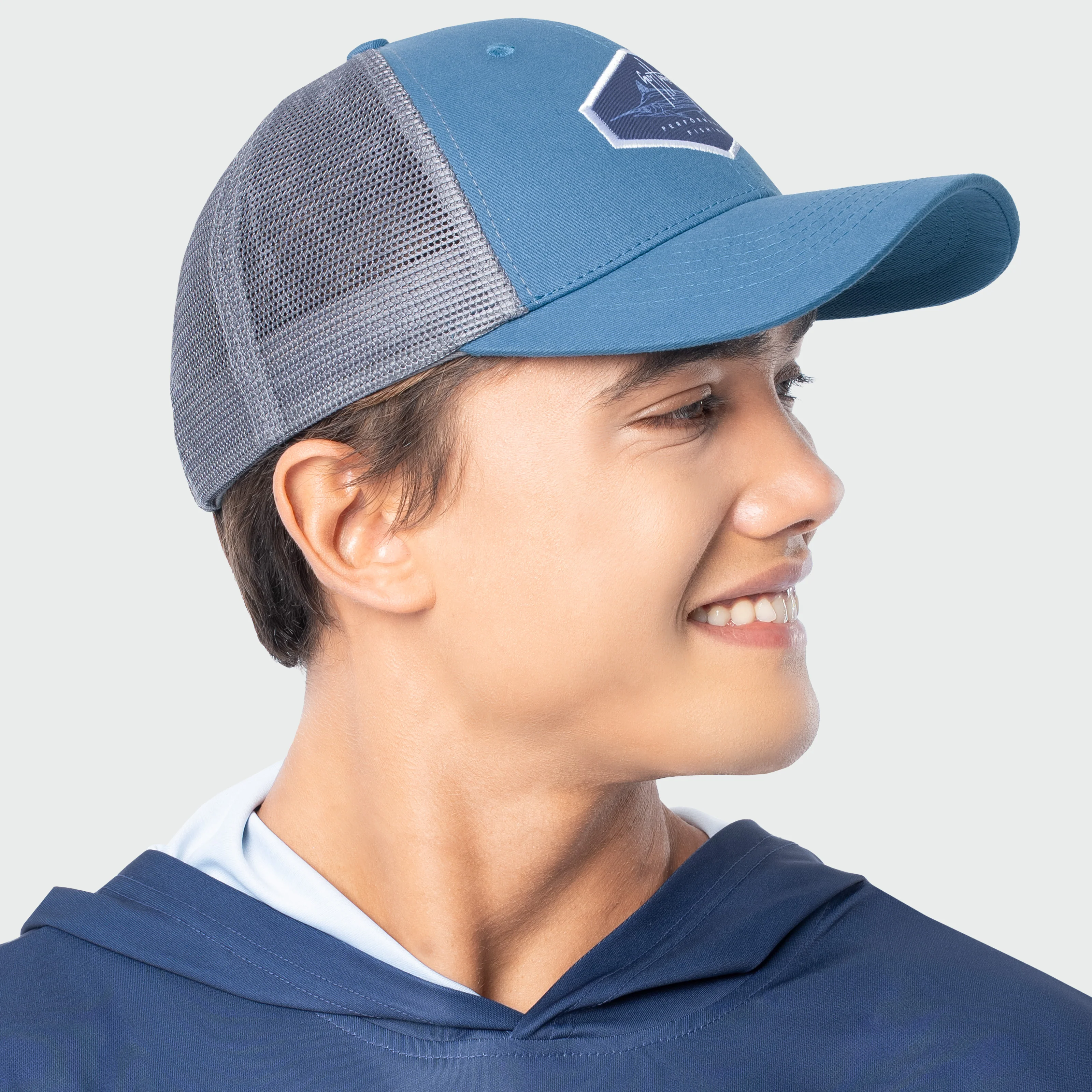 Marlin Patch Trucker Hat - Image 4
