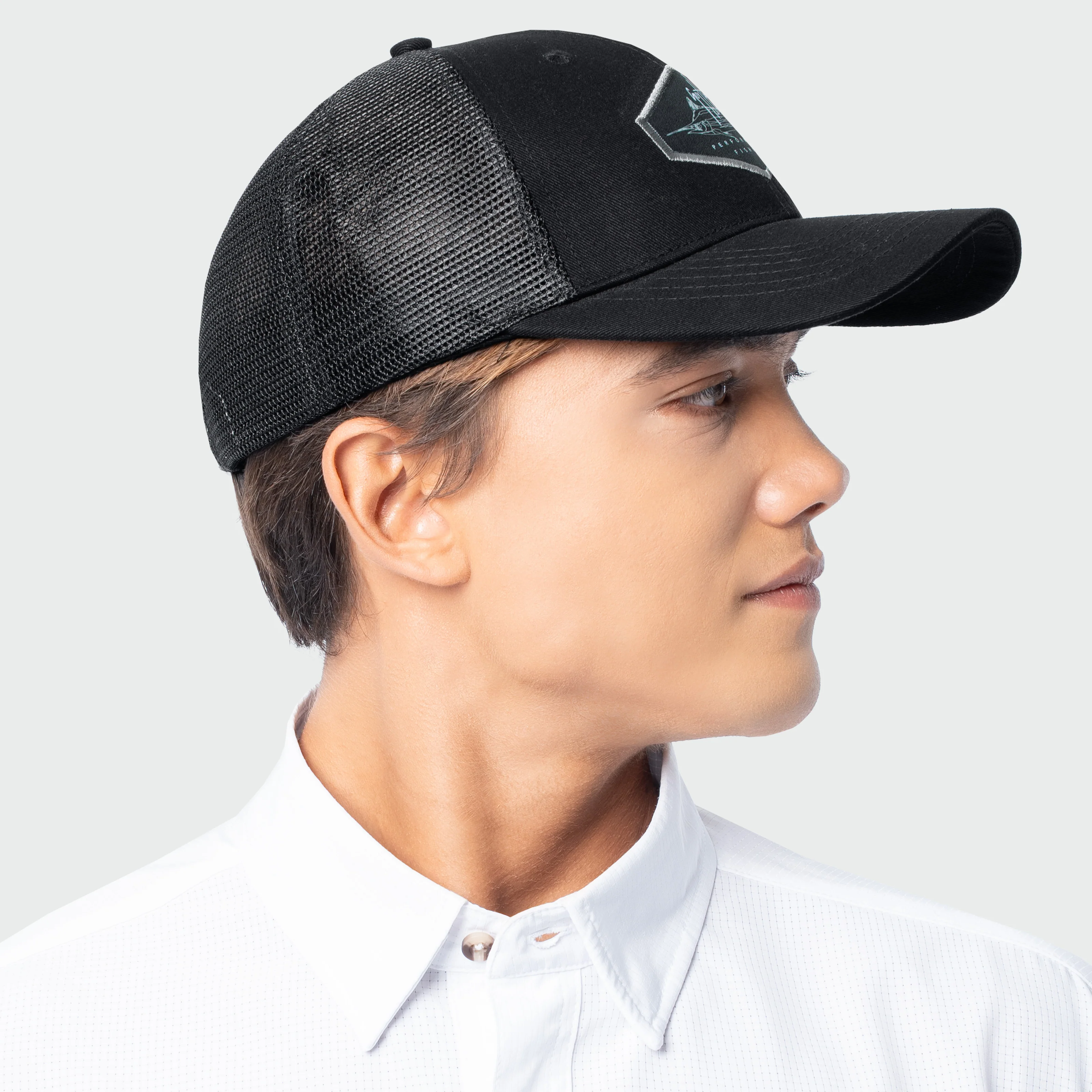 Marlin Patch Trucker Hat - Image 8