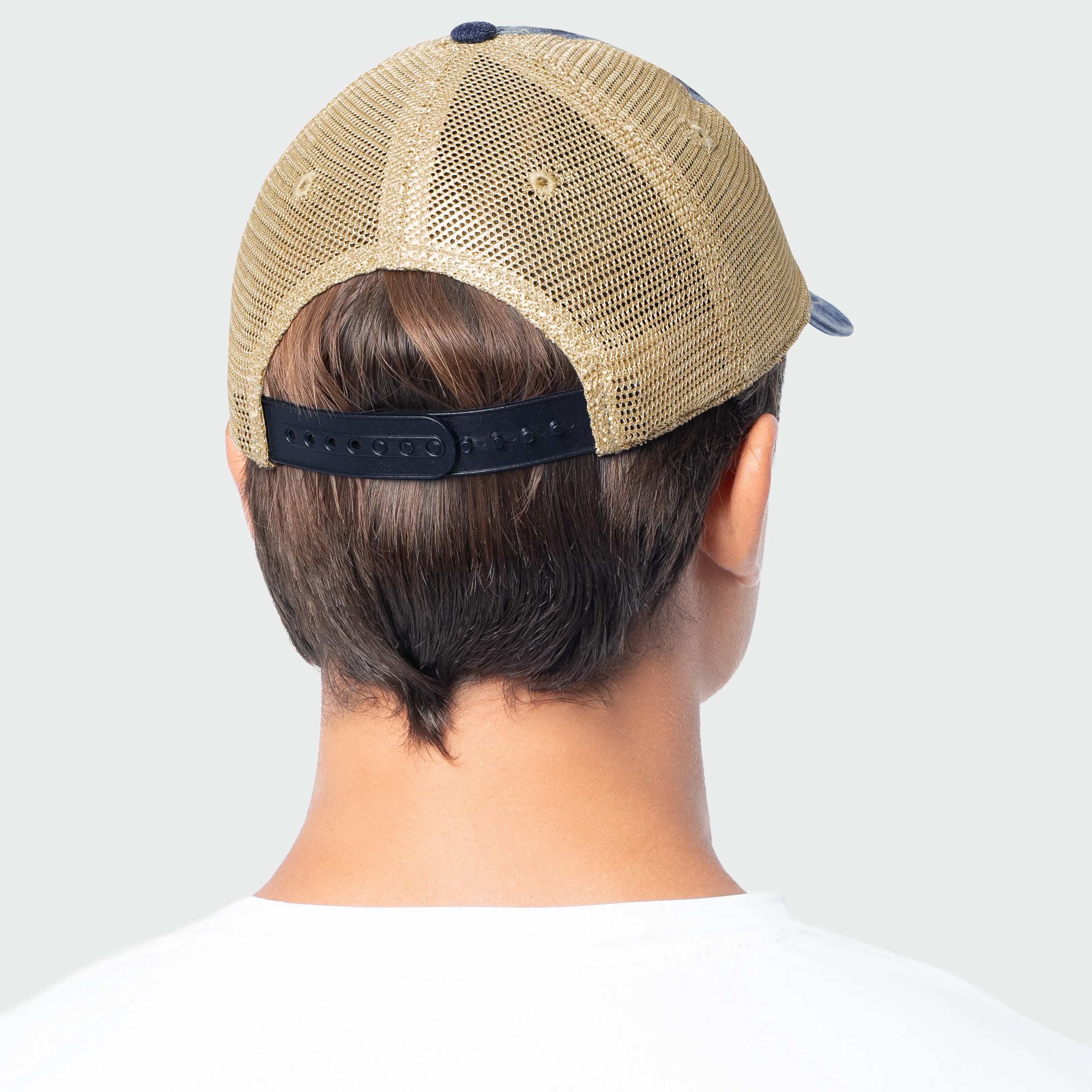 Denim Billfish Trucker Hat - Image 6