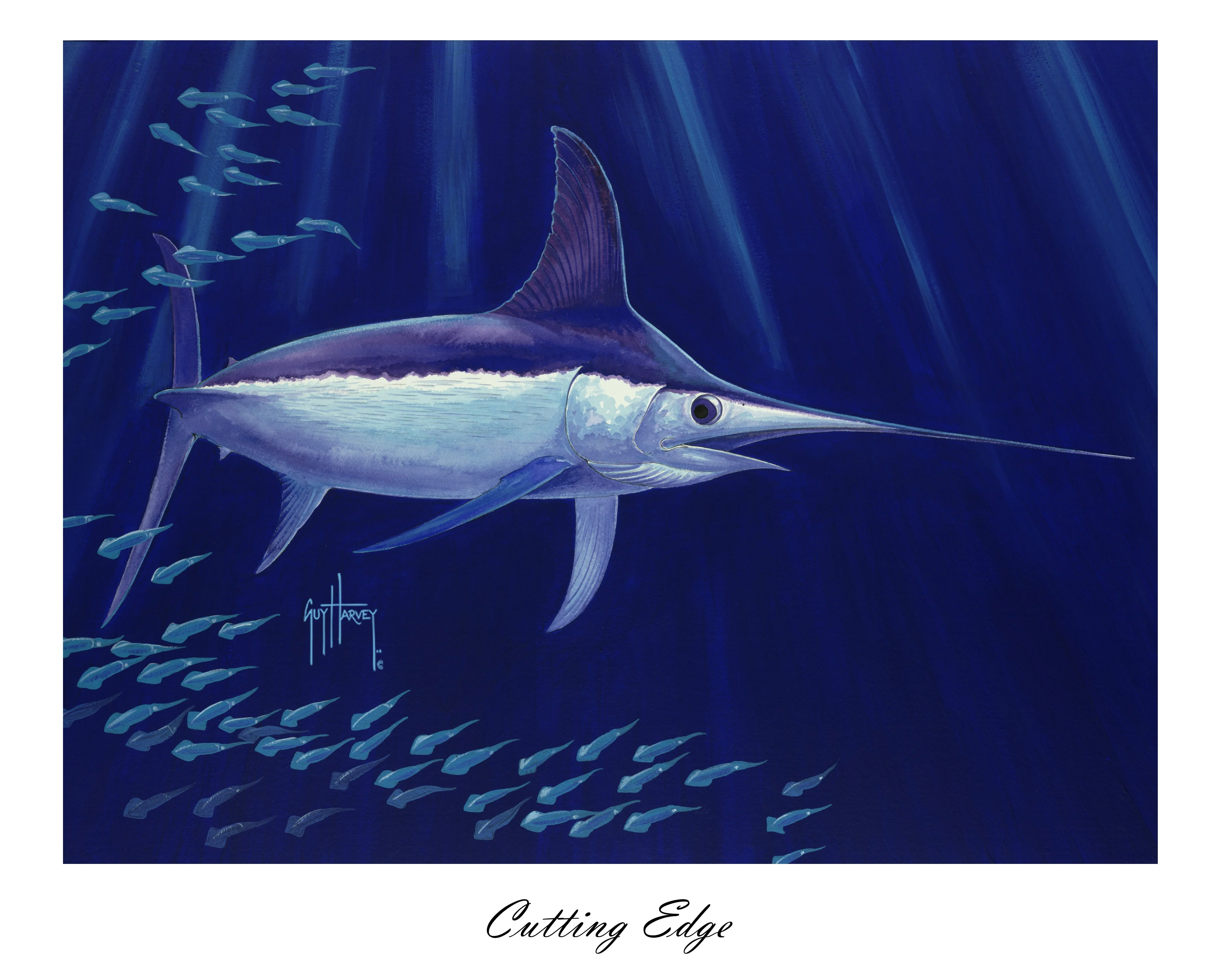 "Cutting Edge" Limited Edition Lithograph