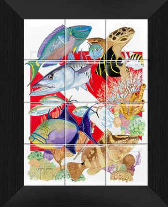 "Divers Delight" Tile Art - Image 8