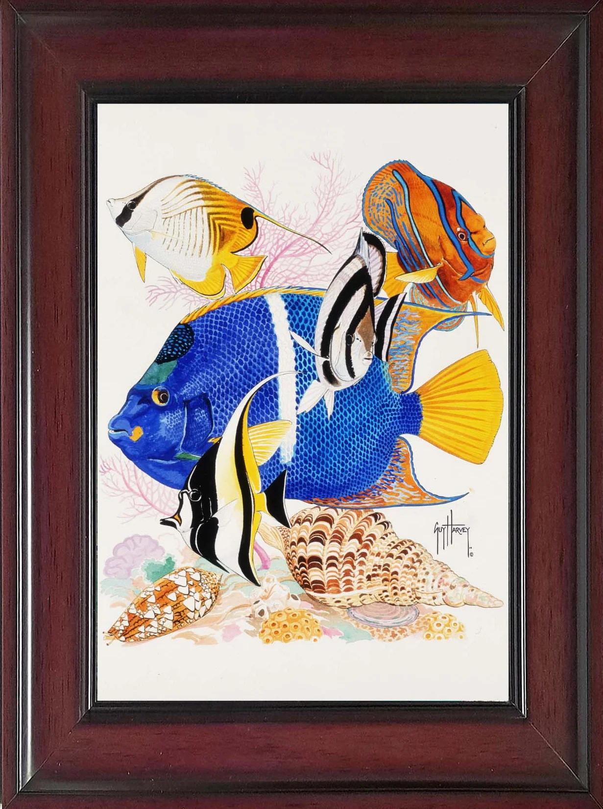 "Angel Reef - King Angel" Tile Art - Image 3