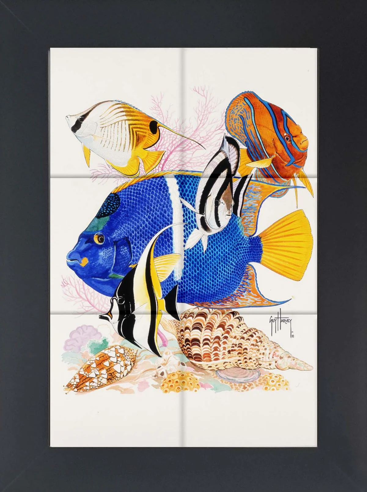 "Angel Reef - King Angel" Tile Art - Image 5