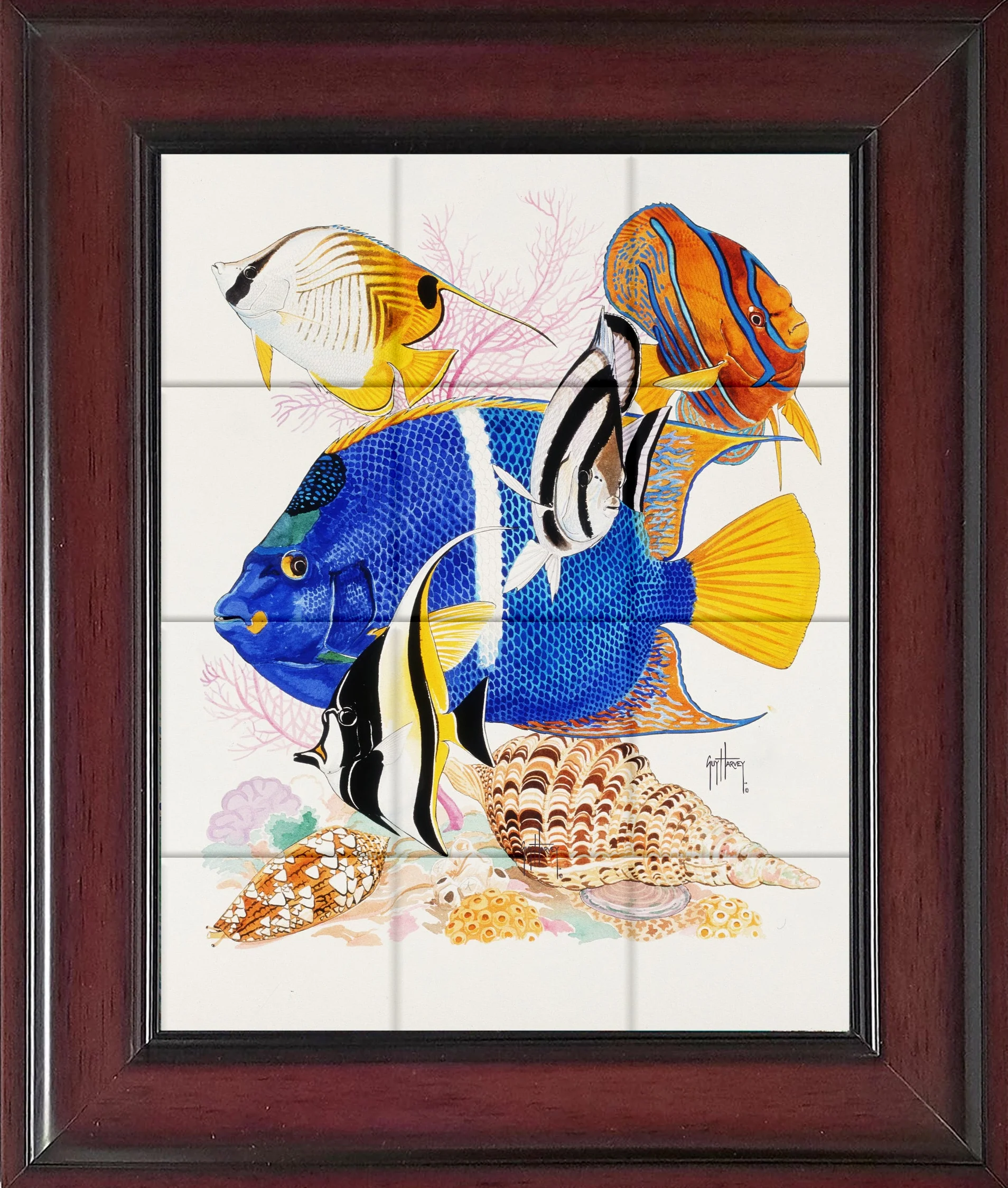 "Angel Reef - King Angel" Tile Art - Image 8