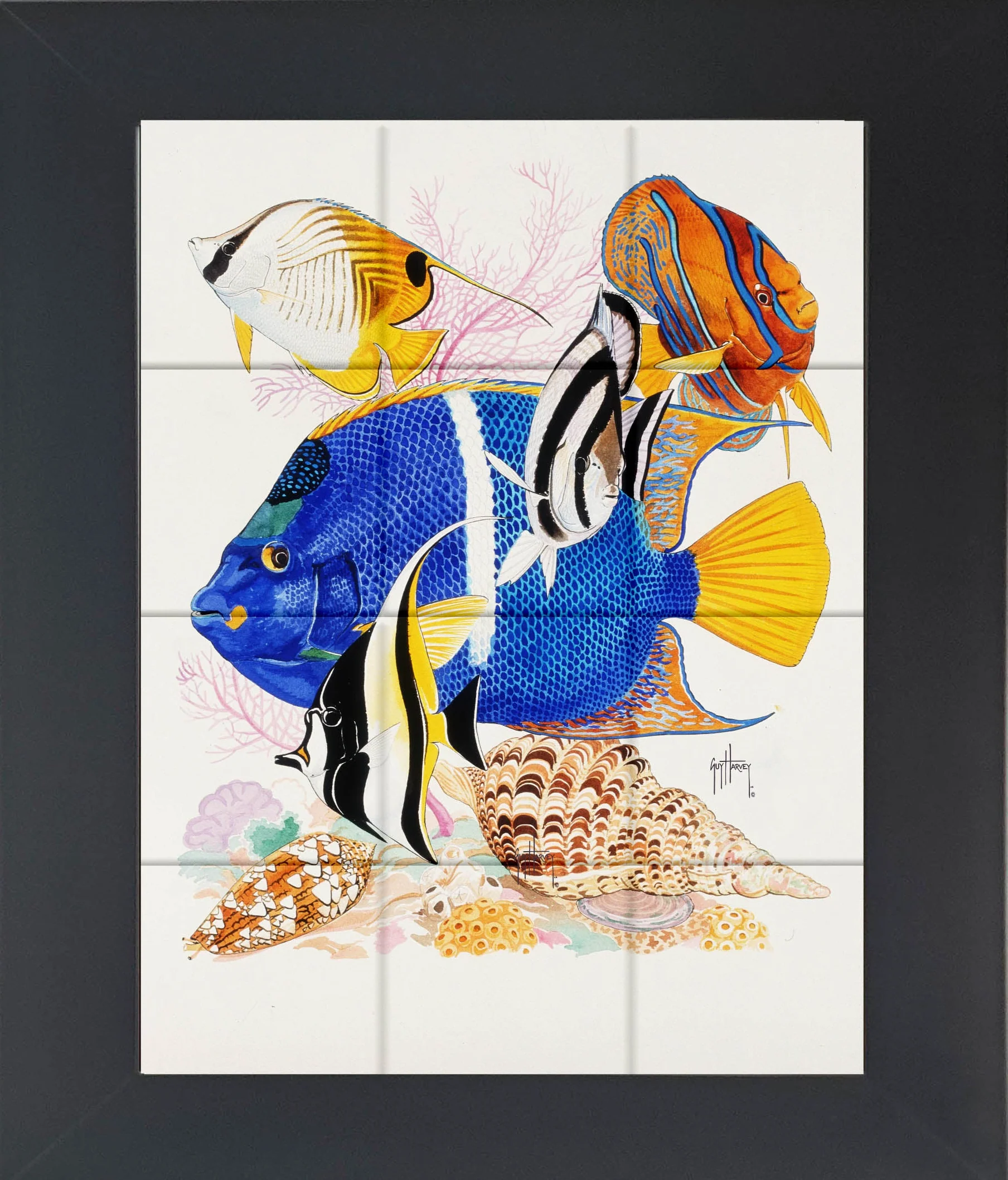 "Angel Reef - King Angel" Tile Art - Image 9
