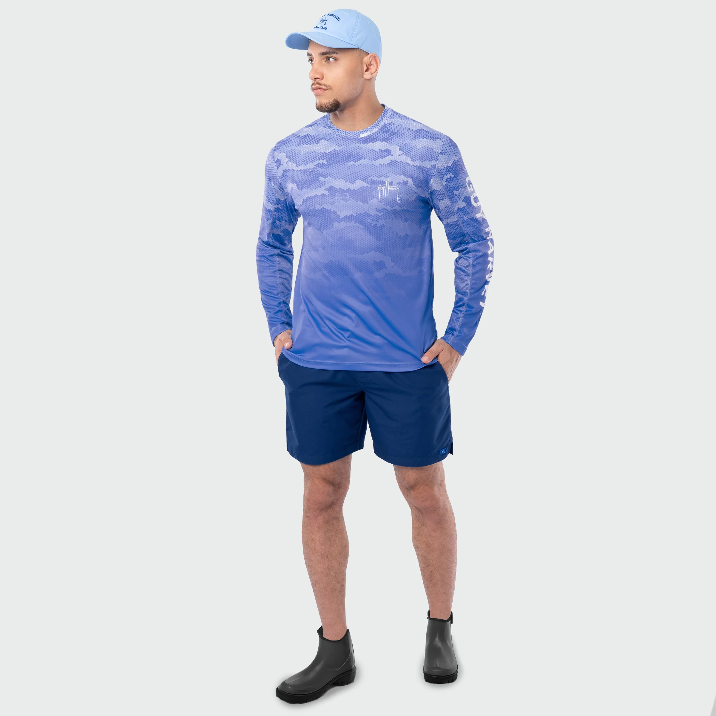 Eco Cast Sun Protection Crew - Brackish - Image 9
