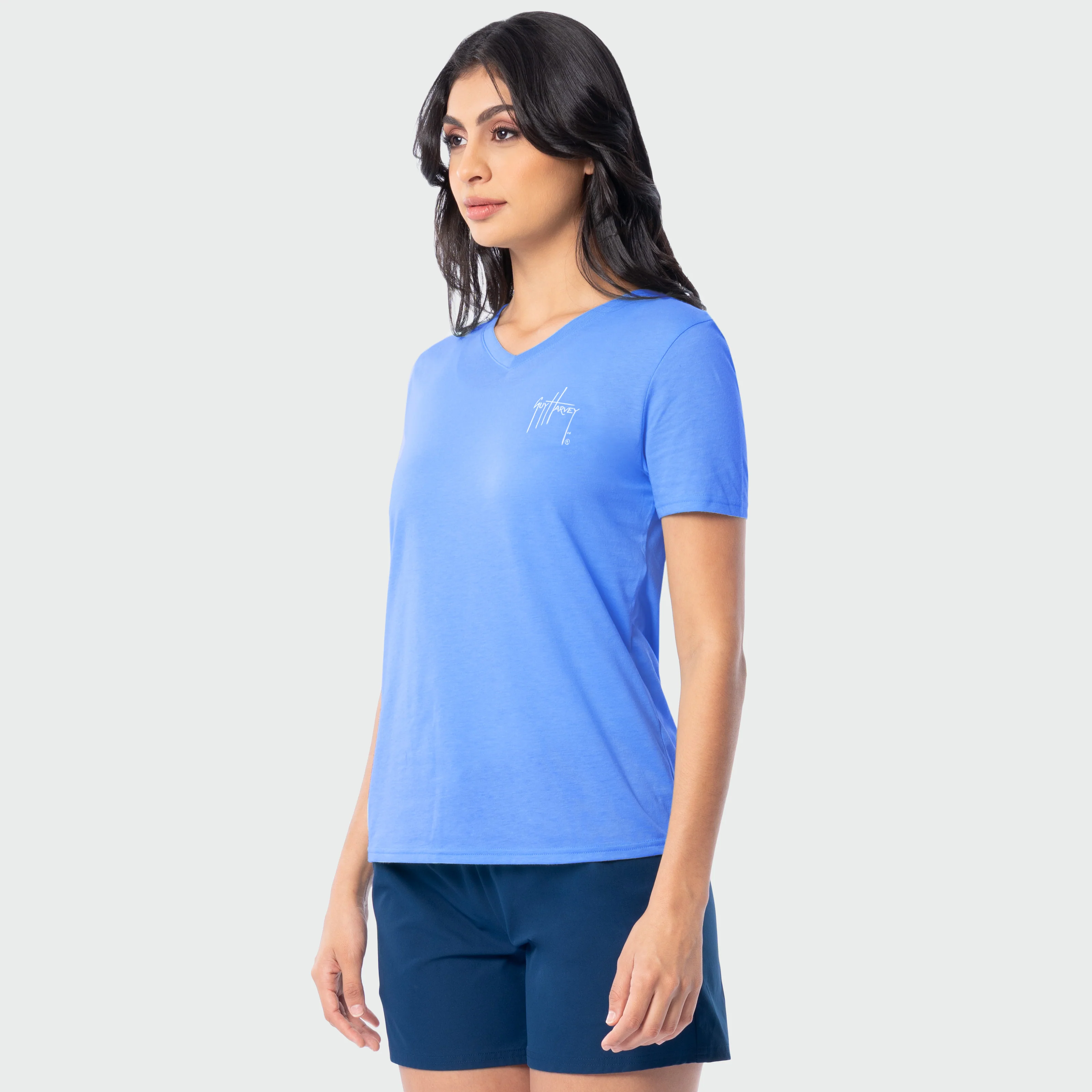 HarborLite V-Neck Tee - Shell Yeah - Image 5