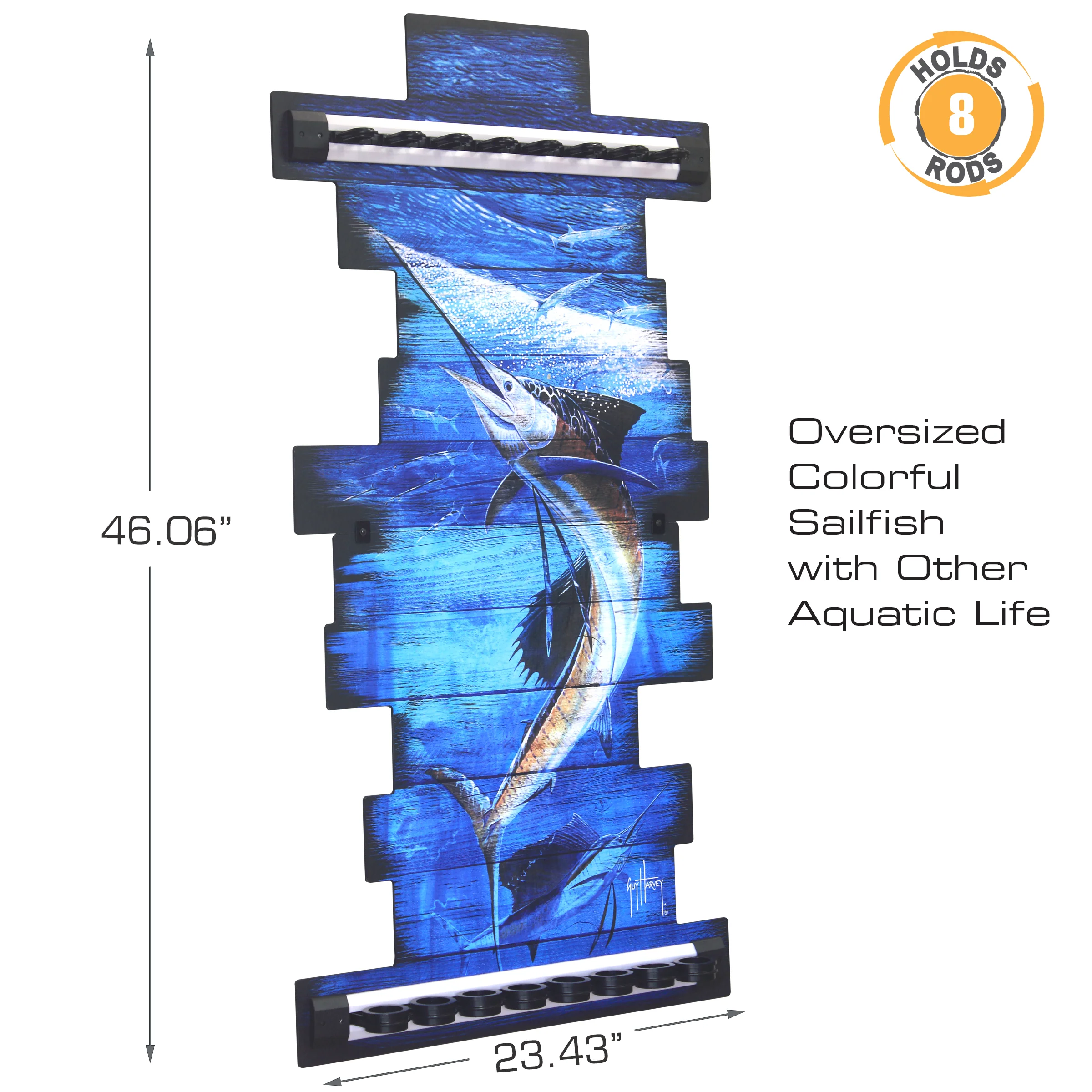 Sailfish 8 Rod Rack - Image 3