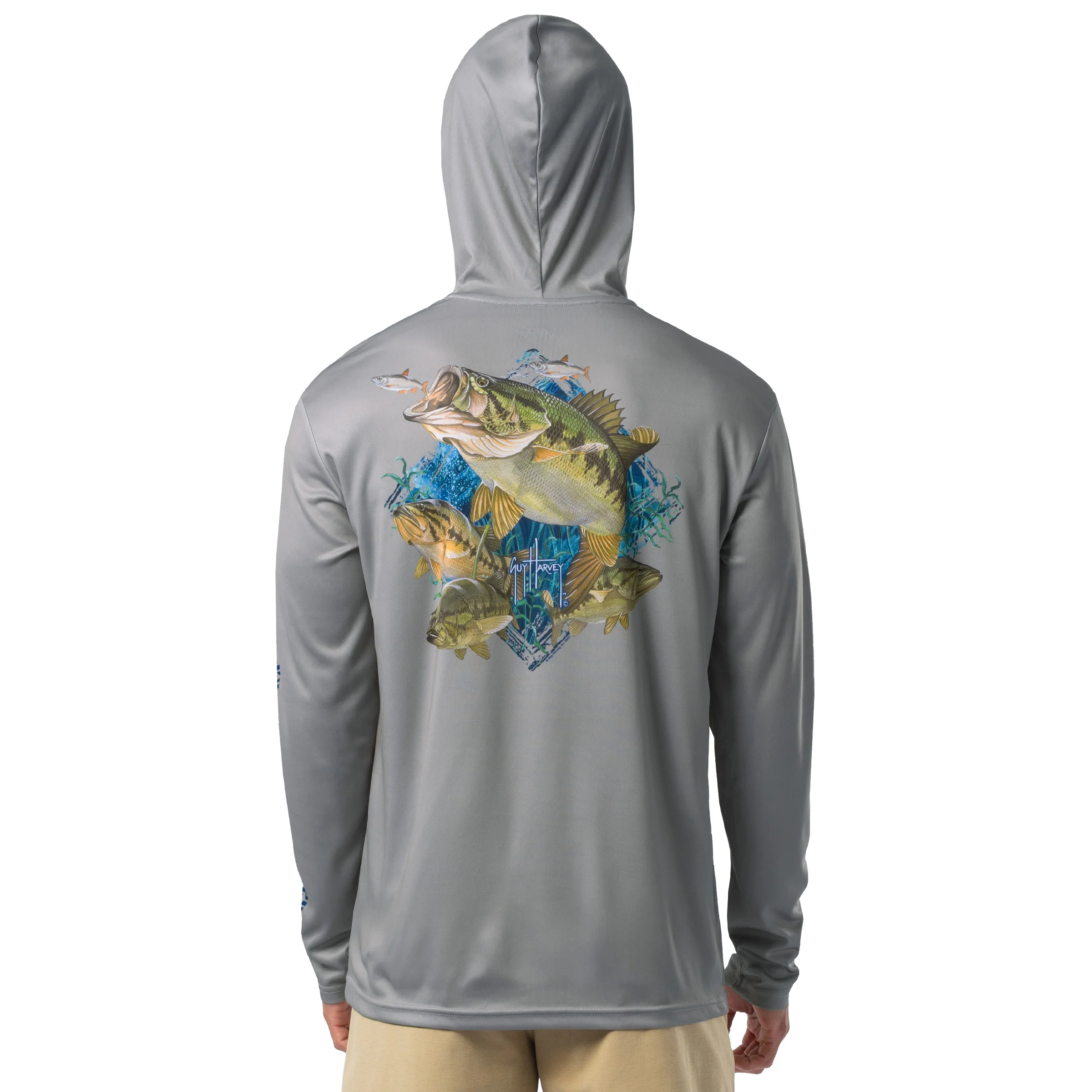 Performance Sun Protection Hoodie - Bass Diamond