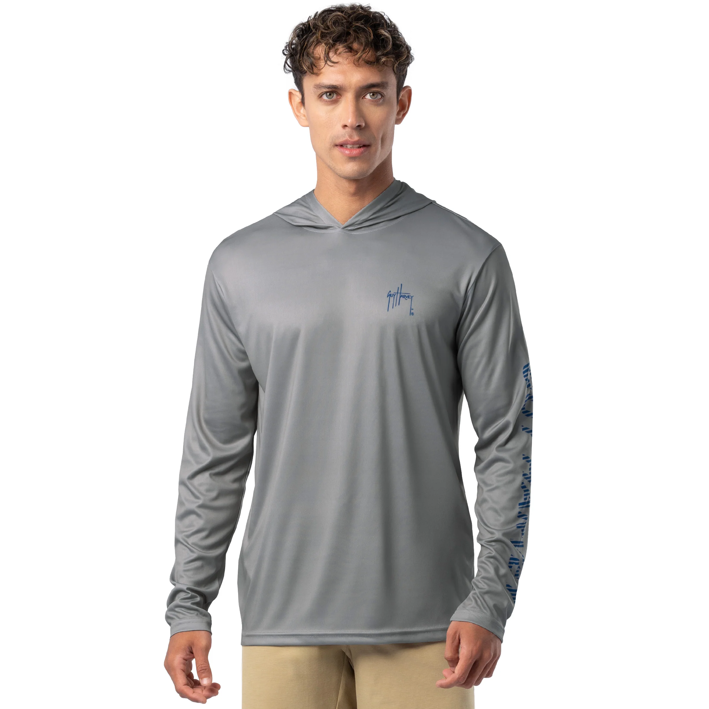 Performance Sun Protection Hoodie - Bass Diamond - Image 2