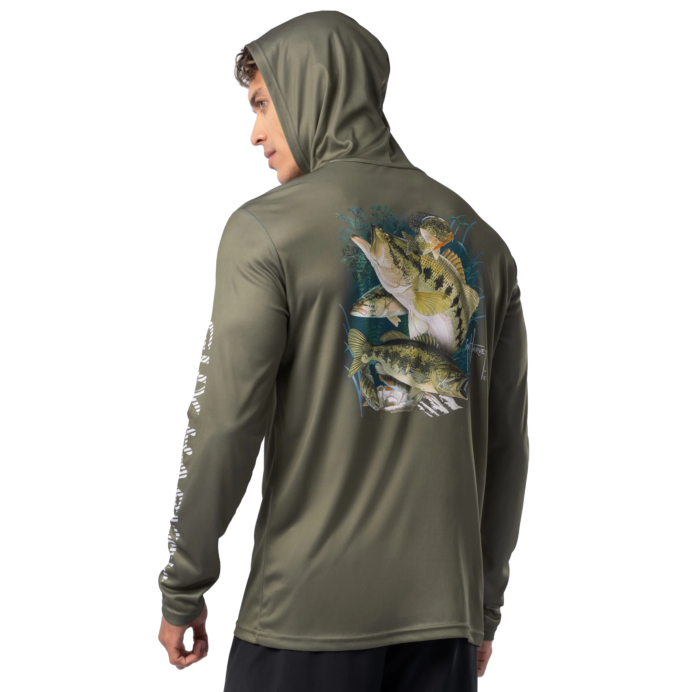 Performance Sun Protection Hoodie - Freshwater Fantasy