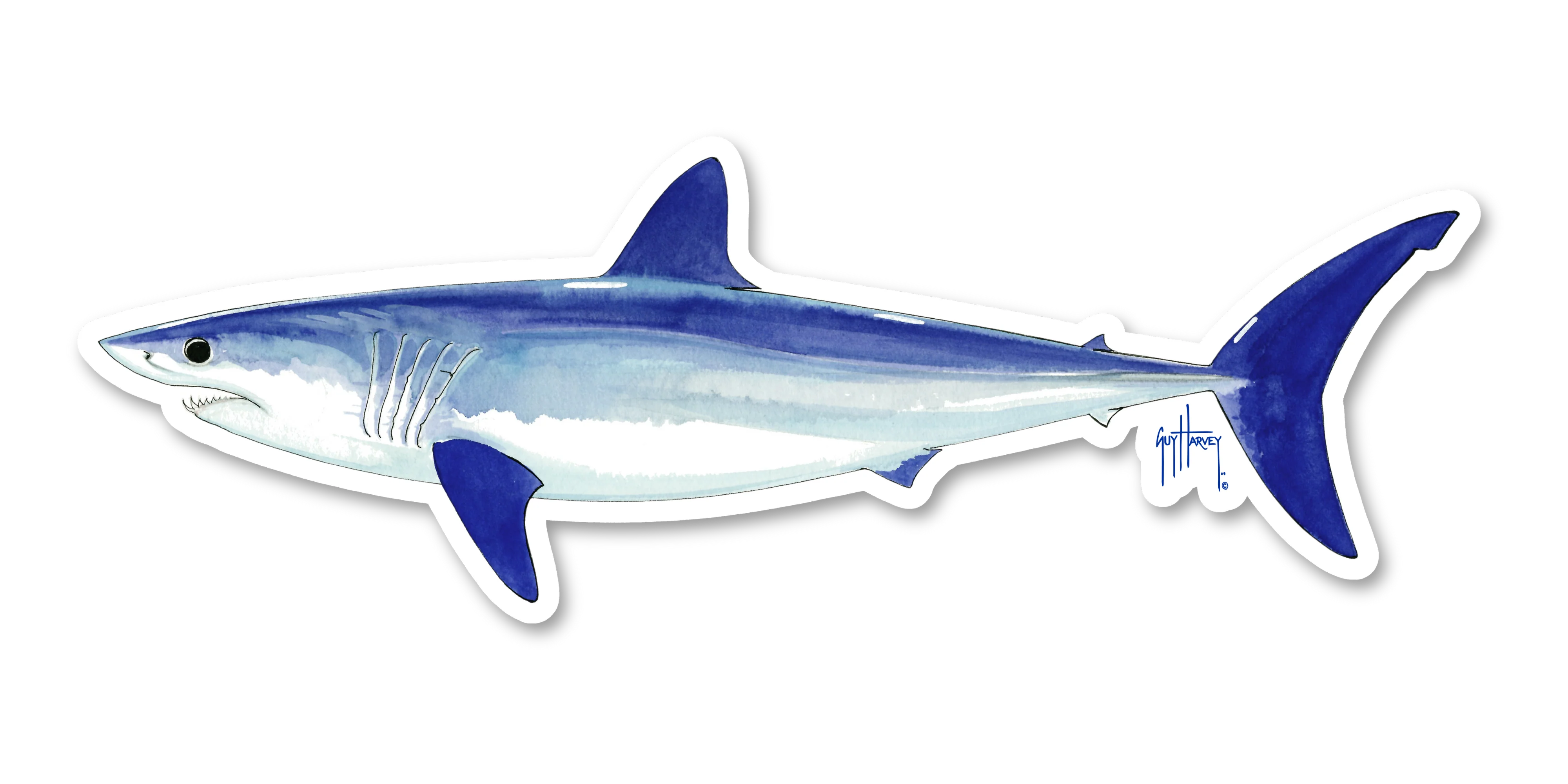 Mako Shark Decal