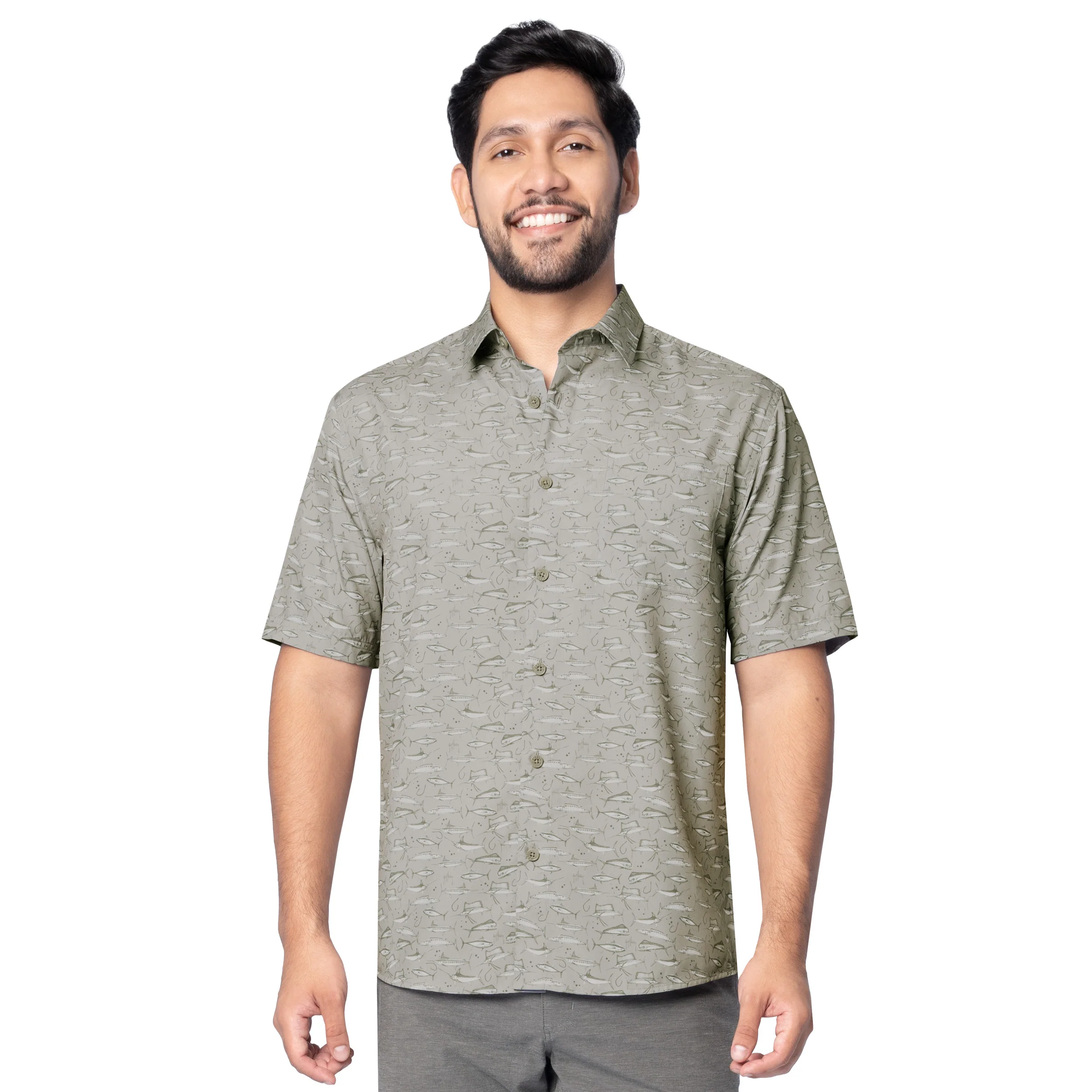 Mariner Fishing Shirt - Allover Slam