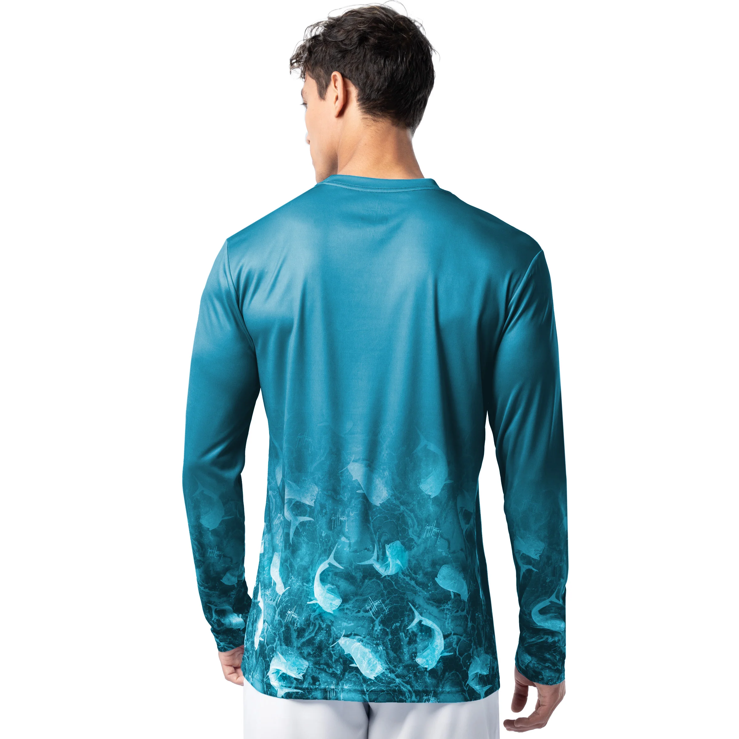 Performance Sun Protection Crew - Mahi Bros Fade - Image 2