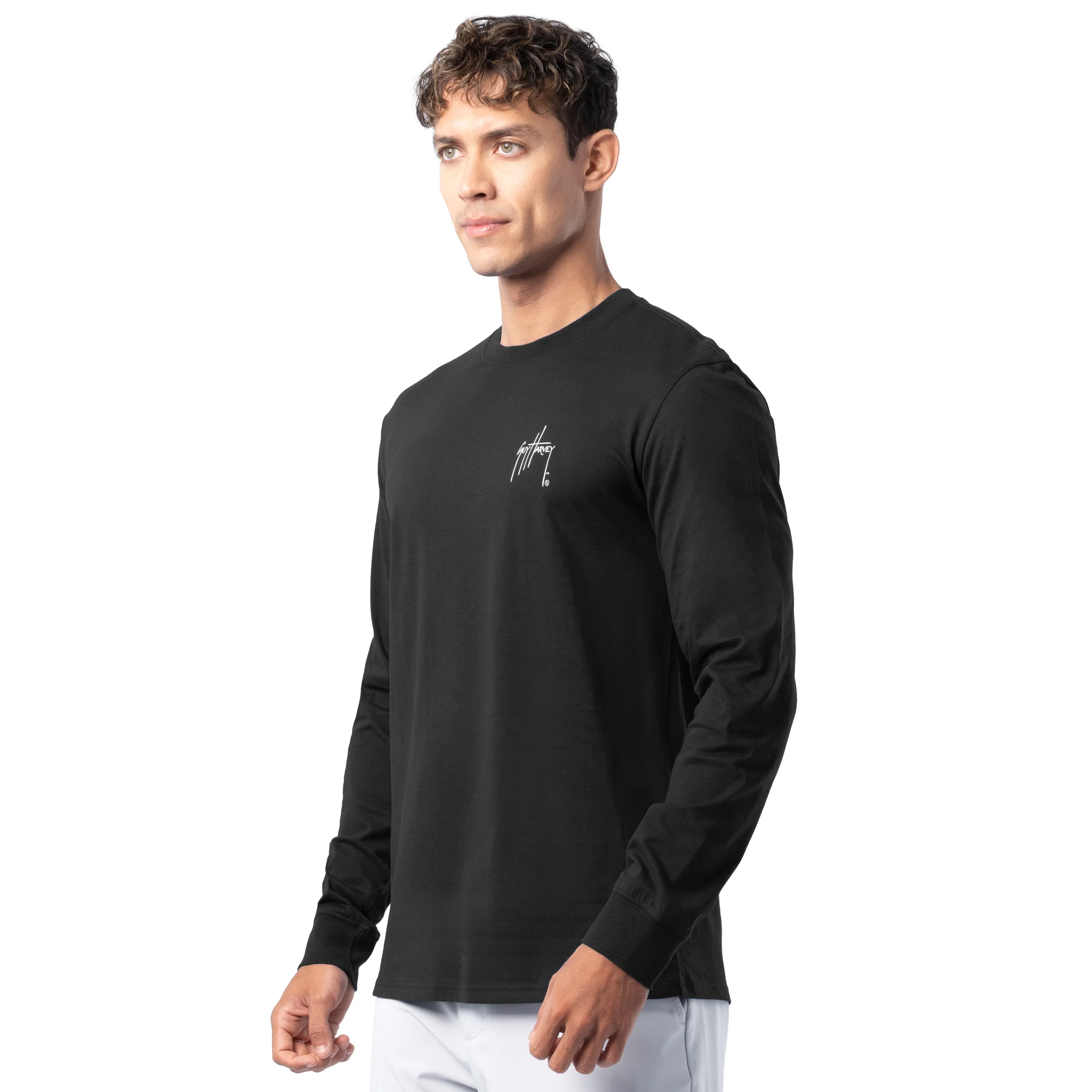 Lightweight Long Sleeve Tee - Redfish Tailing - Image 3