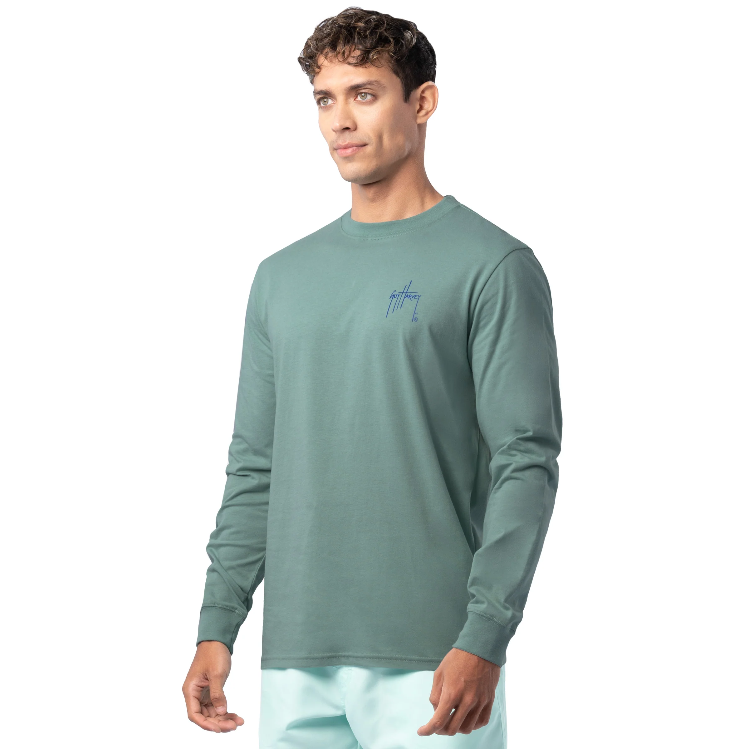 Lightweight Long Sleeve Tee - Saltwater Paradise - Image 4