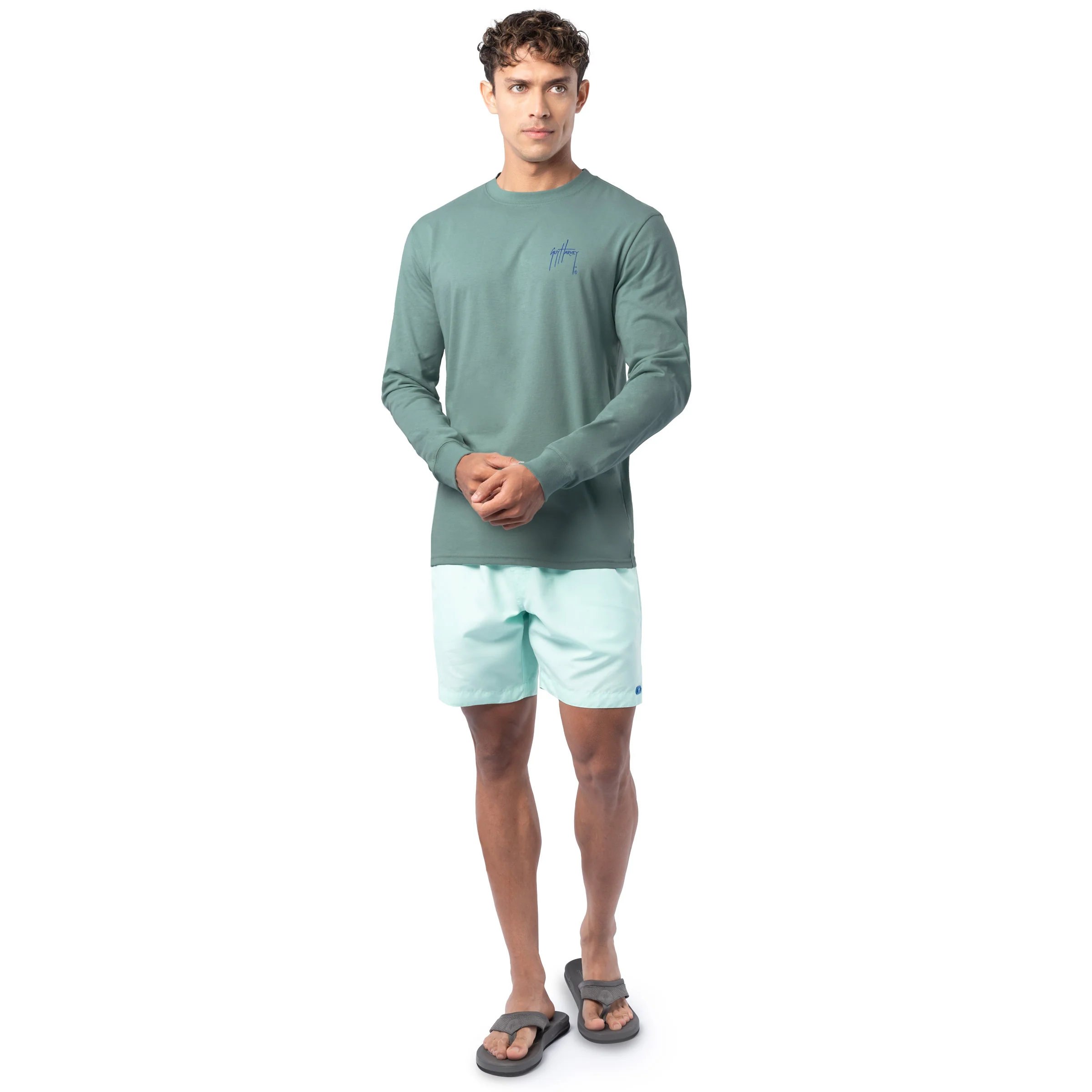 Lightweight Long Sleeve Tee - Saltwater Paradise - Image 8