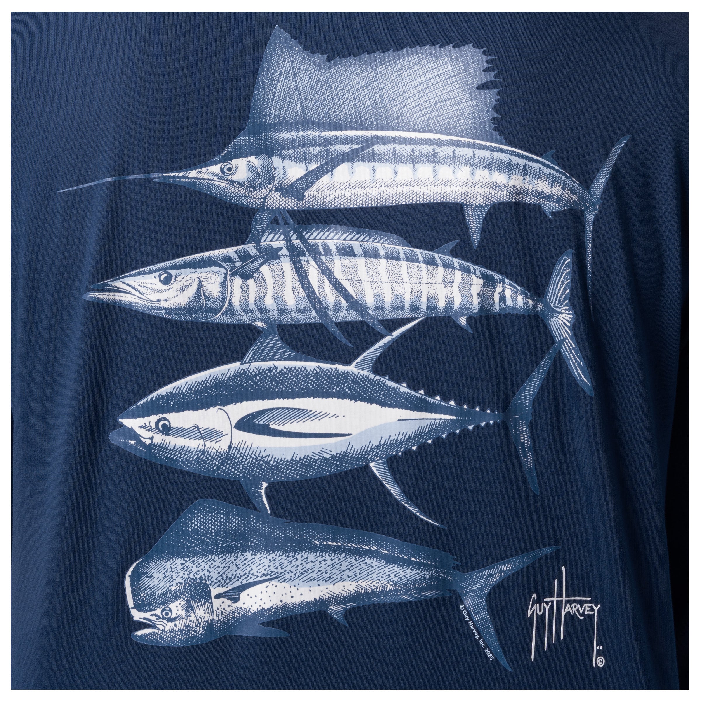 Lightweight Long Sleeve Tee - Slam Stencil - Image 3