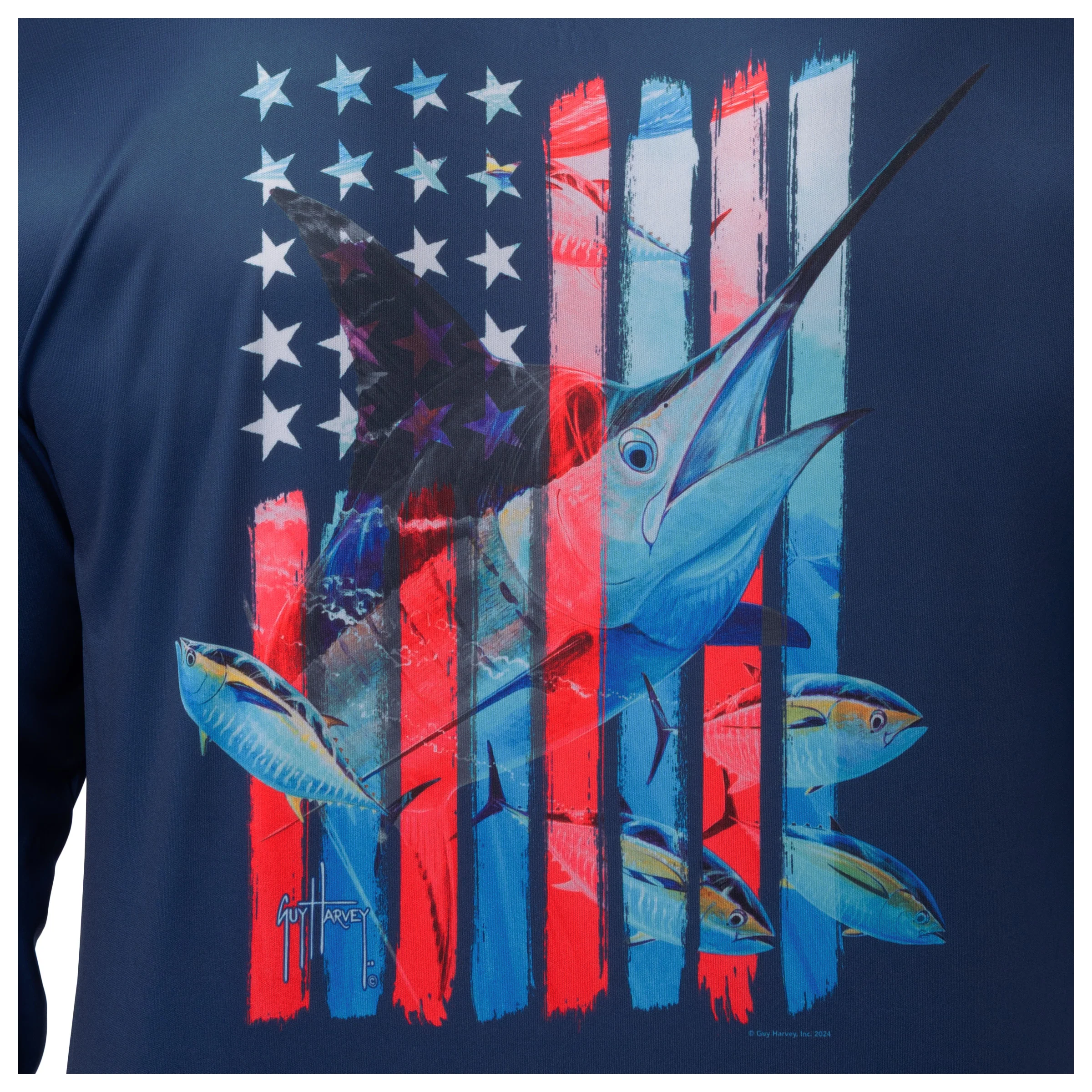 Performance Sun Protection Crew - Stars and Stripes - Image 4