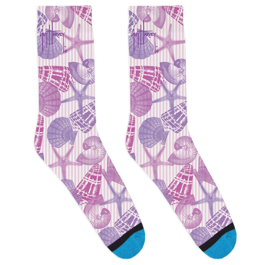 Guy Harvey Shells Socks