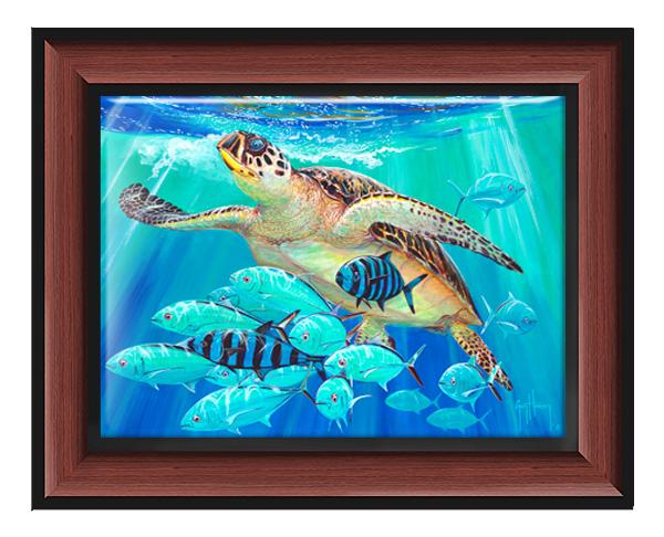 "Hawksbill Caravan" Tile Art - Image 3