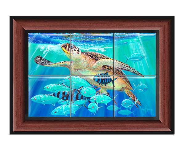 "Hawksbill Caravan" Tile Art - Image 5