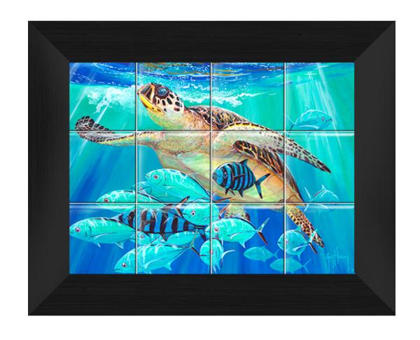 "Hawksbill Caravan" Tile Art - Image 7