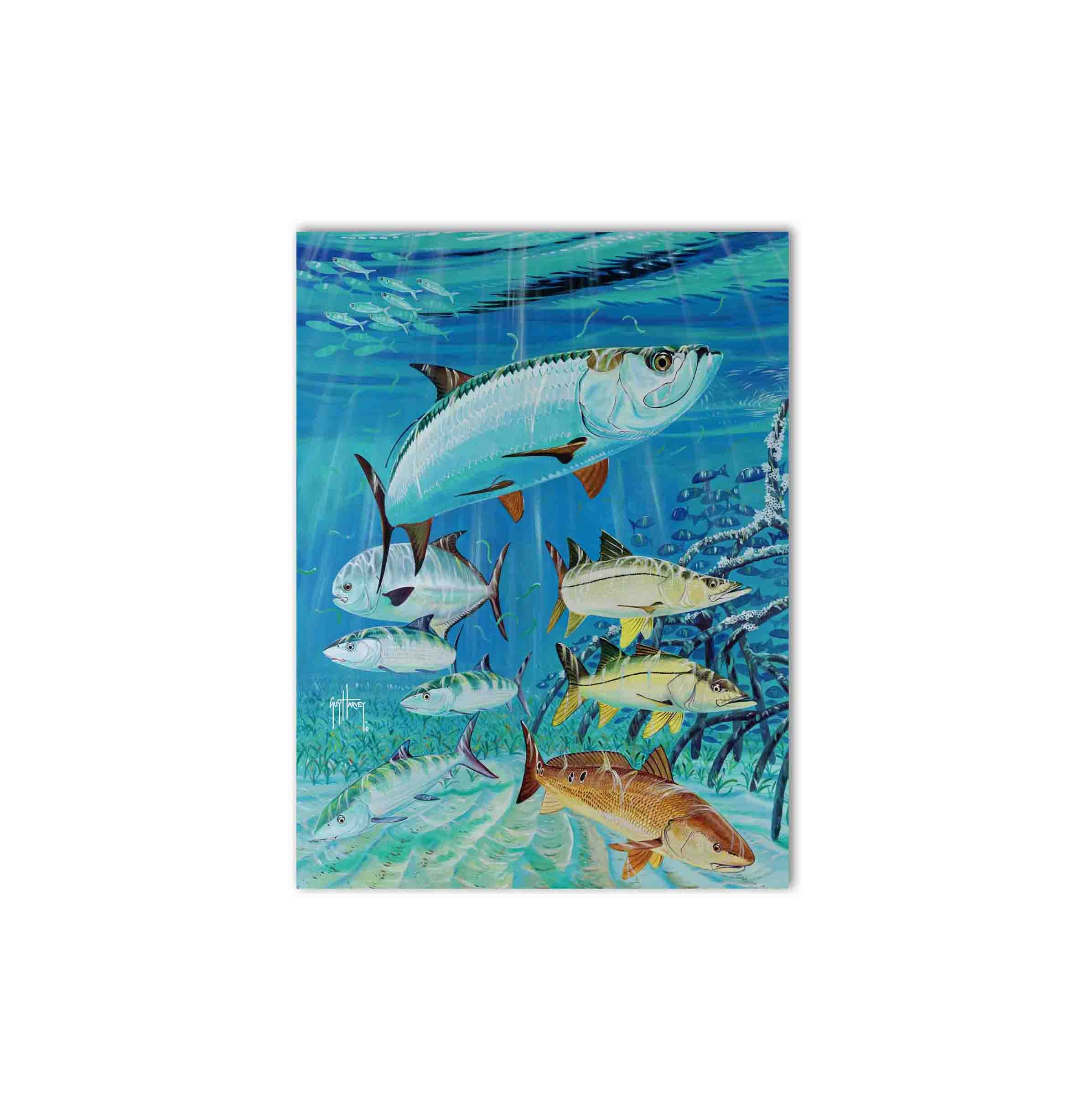 "Inshore Collage Underwater" Limited Edition Print - Image 2