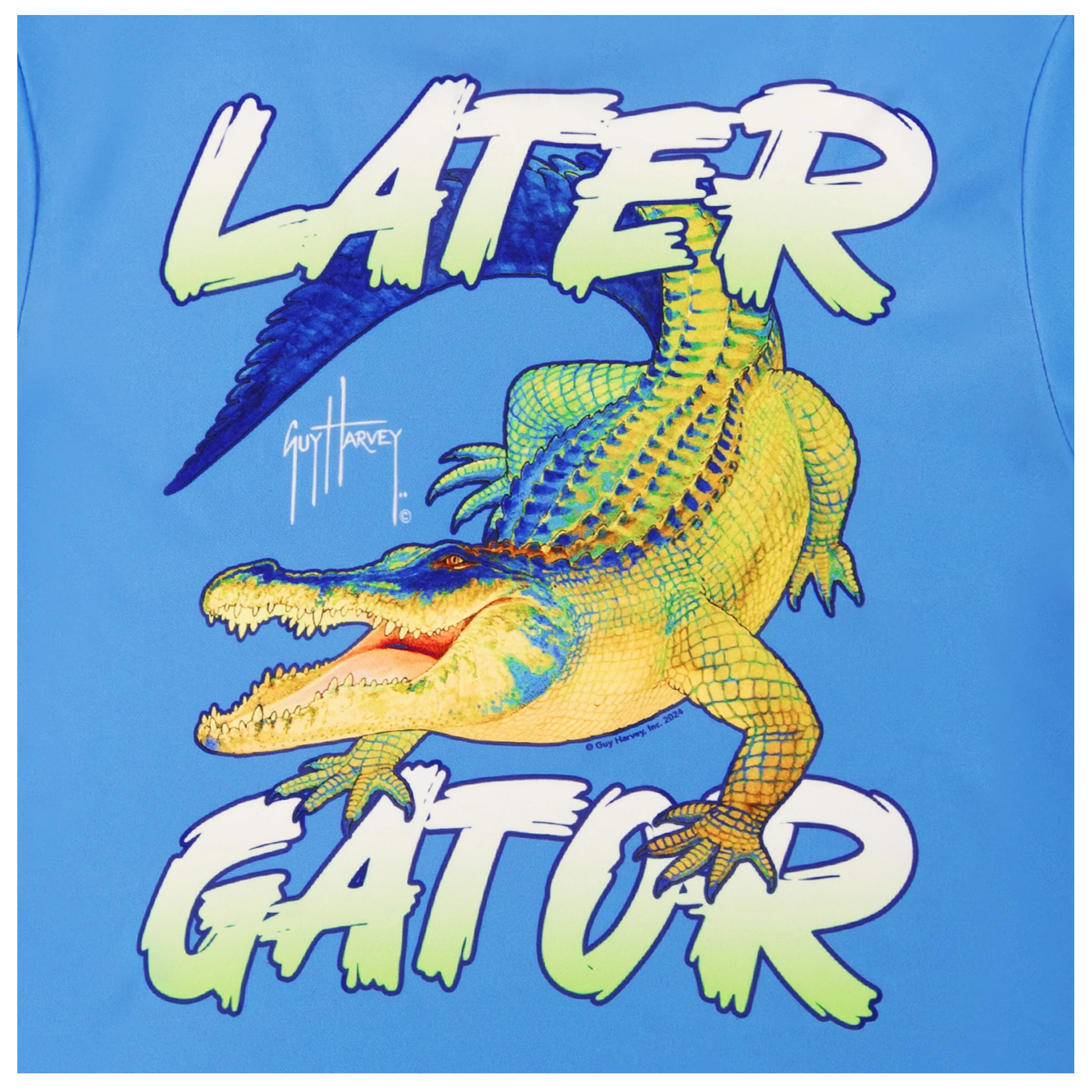 Performance Sun Protection Crew - Later Gator - Image 3