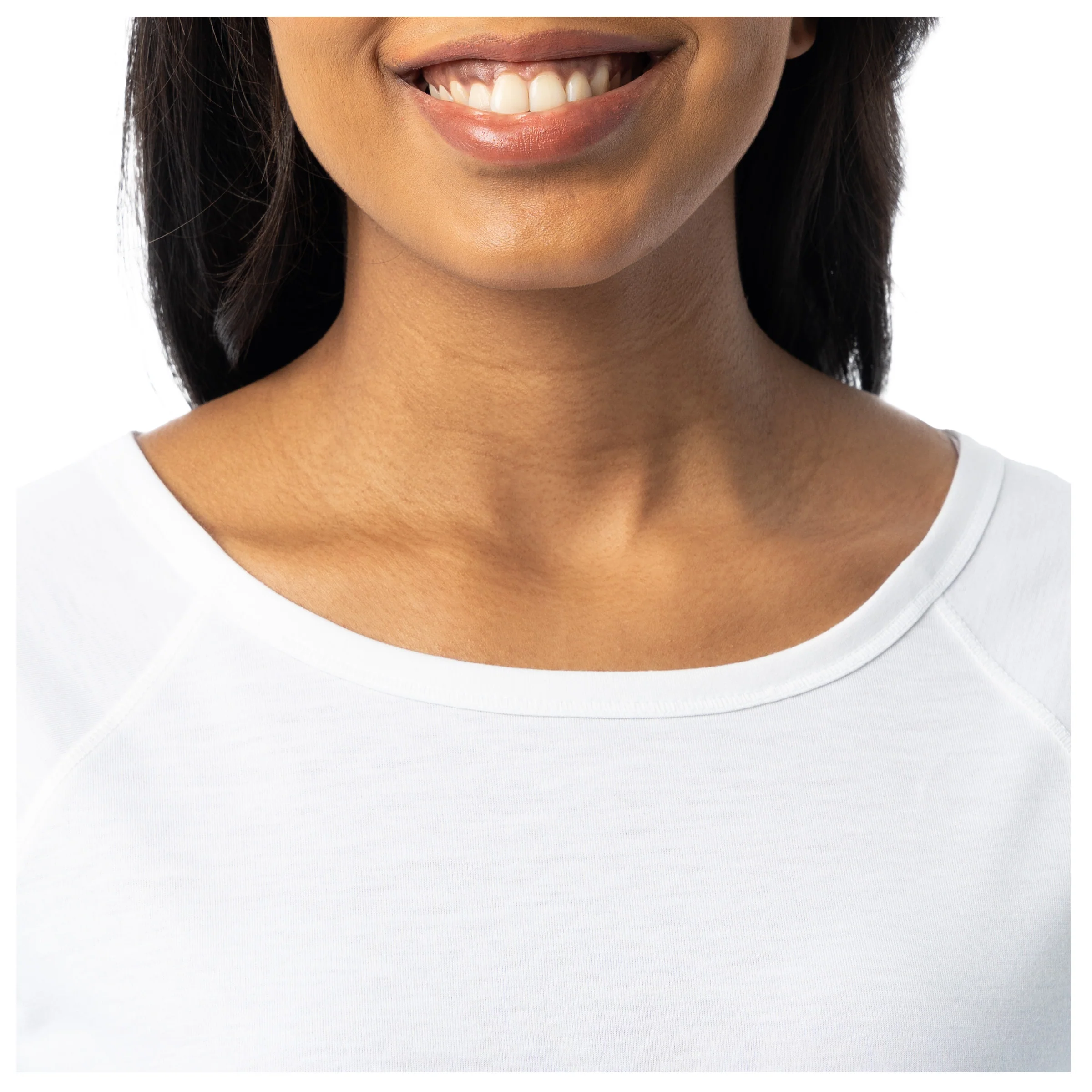 Women's Beach Side Short Sleeve Poly/Rayon Slub Top - Image 8