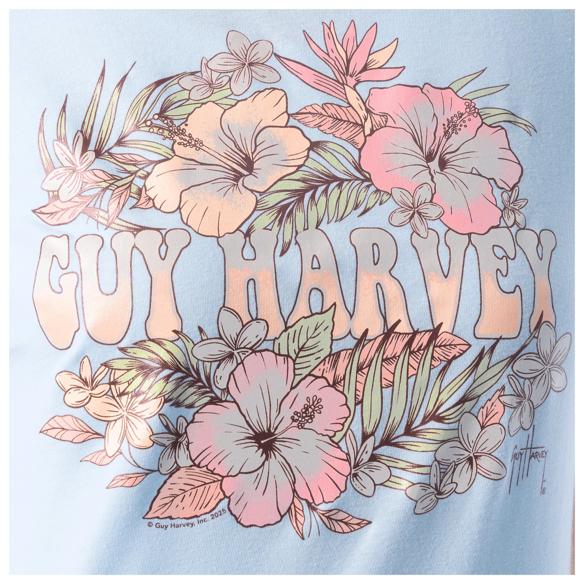 Lightweight Tee - Flower Art - Image 3