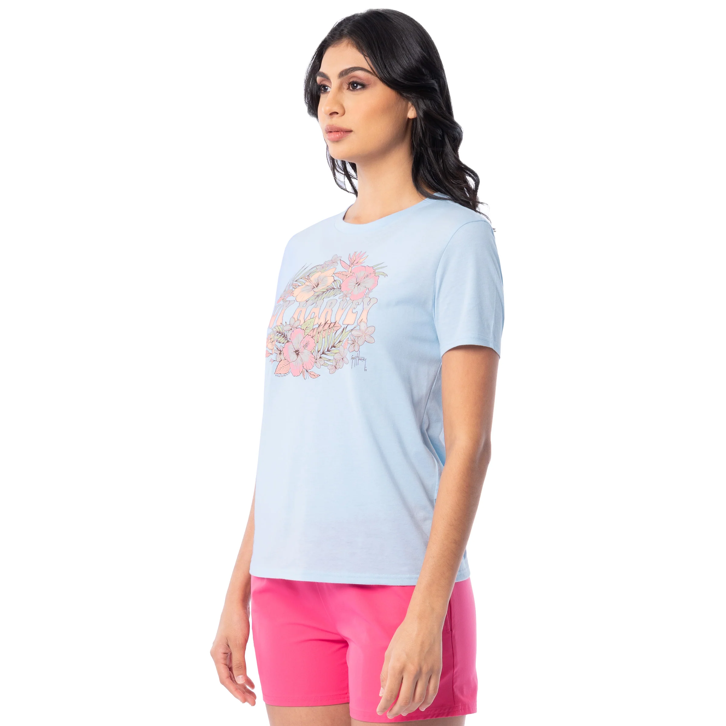 Lightweight Tee - Flower Art - Image 4