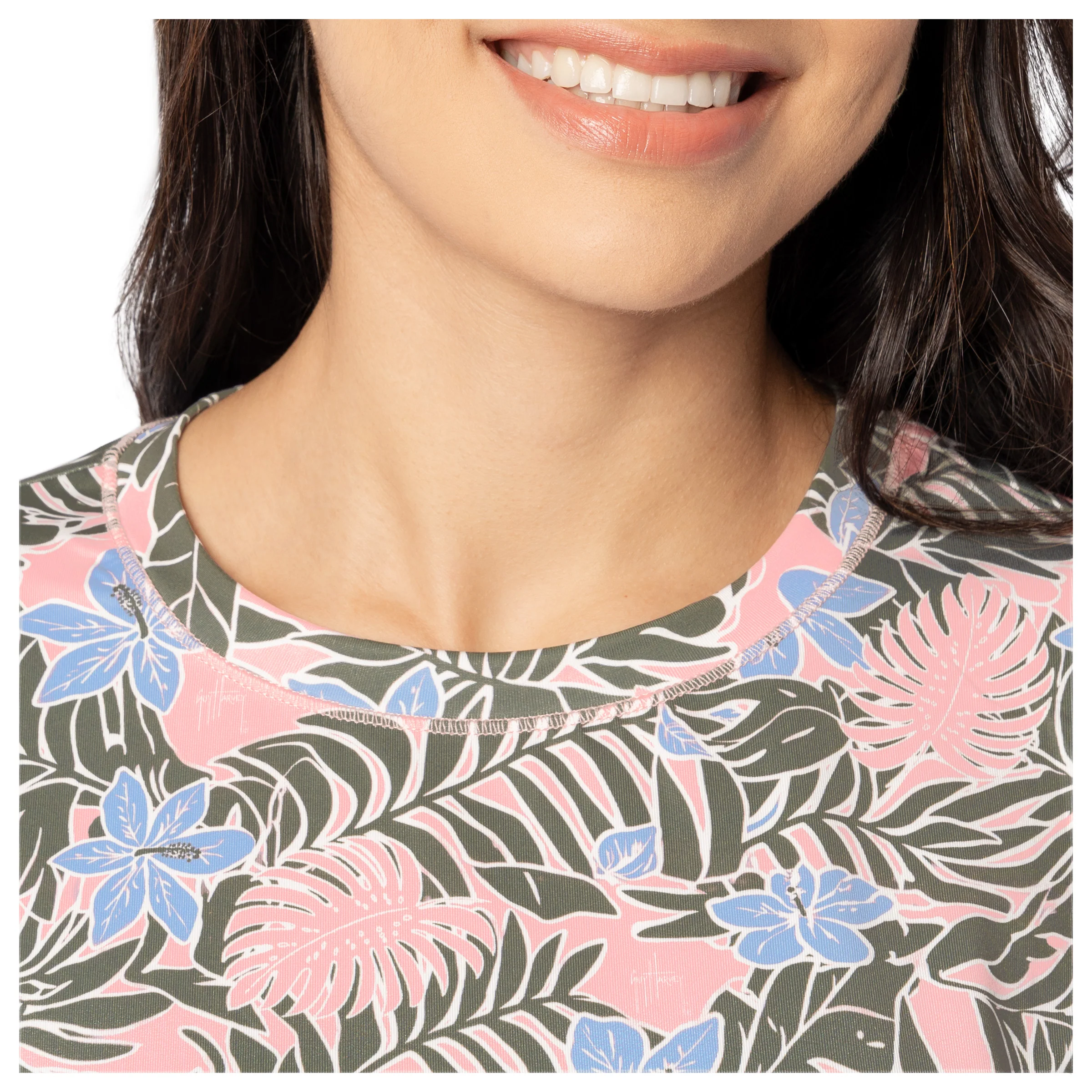 Women's Frond Memories Sublimated Sun Protection Top - Image 6
