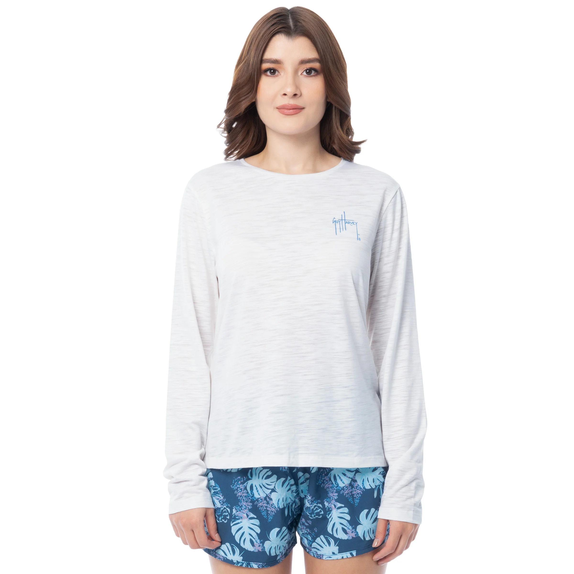 Long Sleeve Slub Tee - Gradient Turtle - Image 2