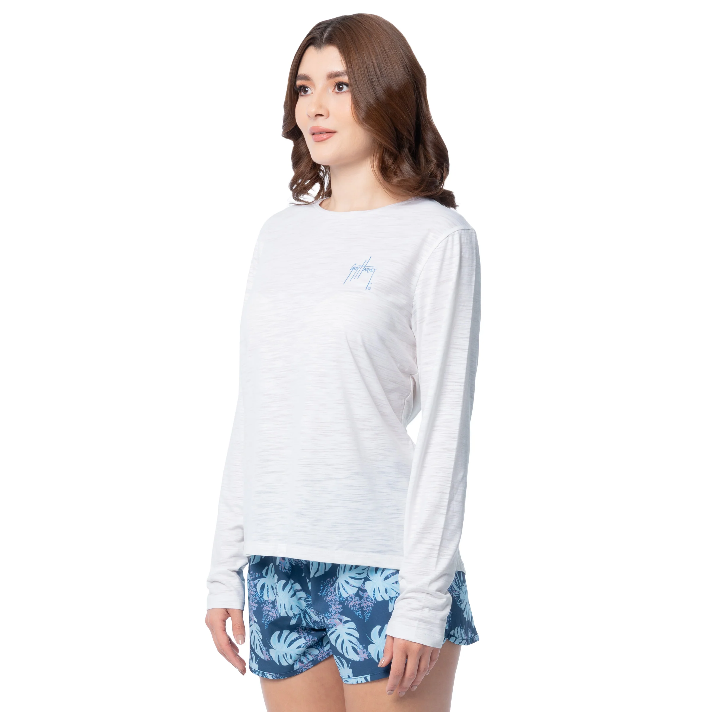 Long Sleeve Slub Tee - Gradient Turtle - Image 3