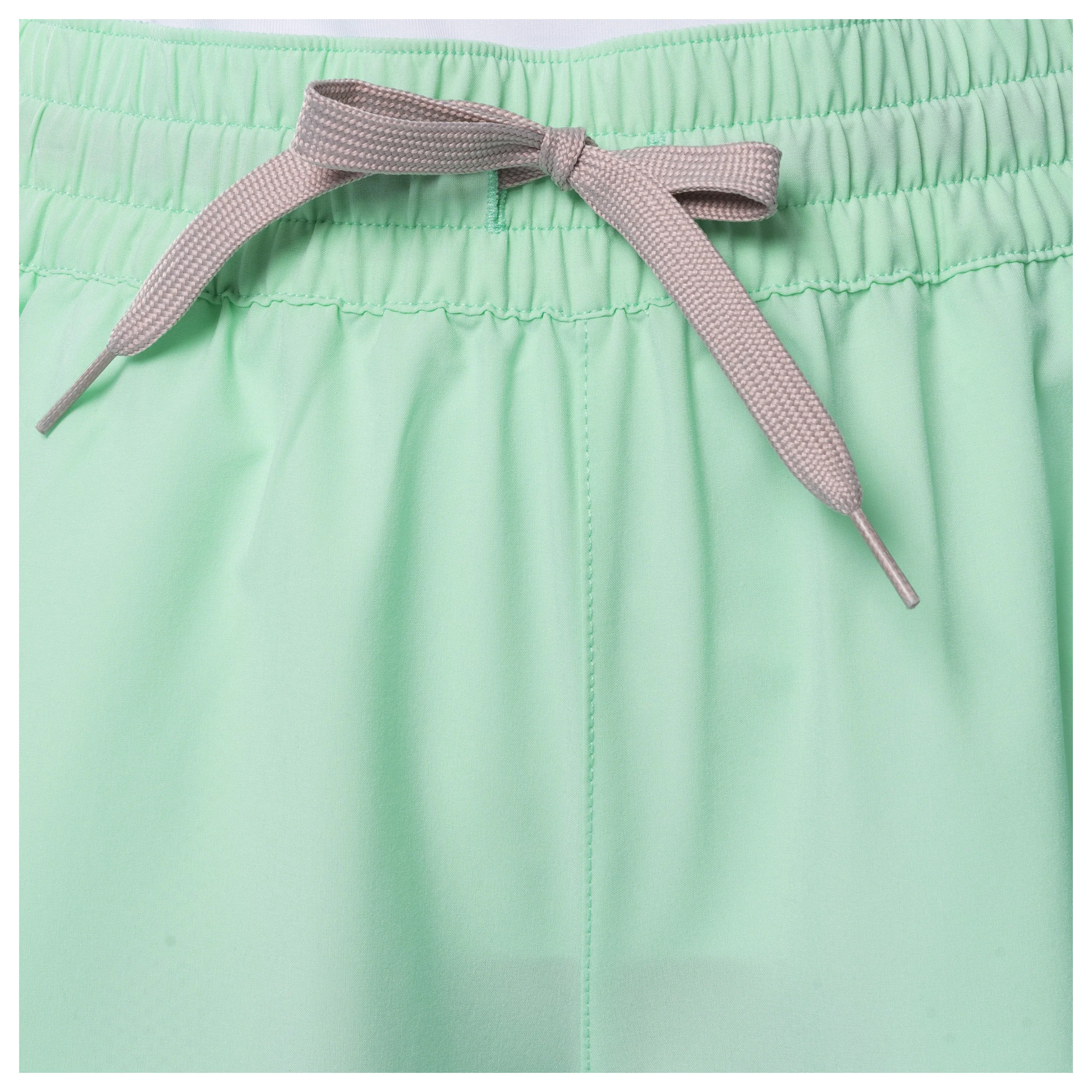 Women's Green Solid Short - Image 3
