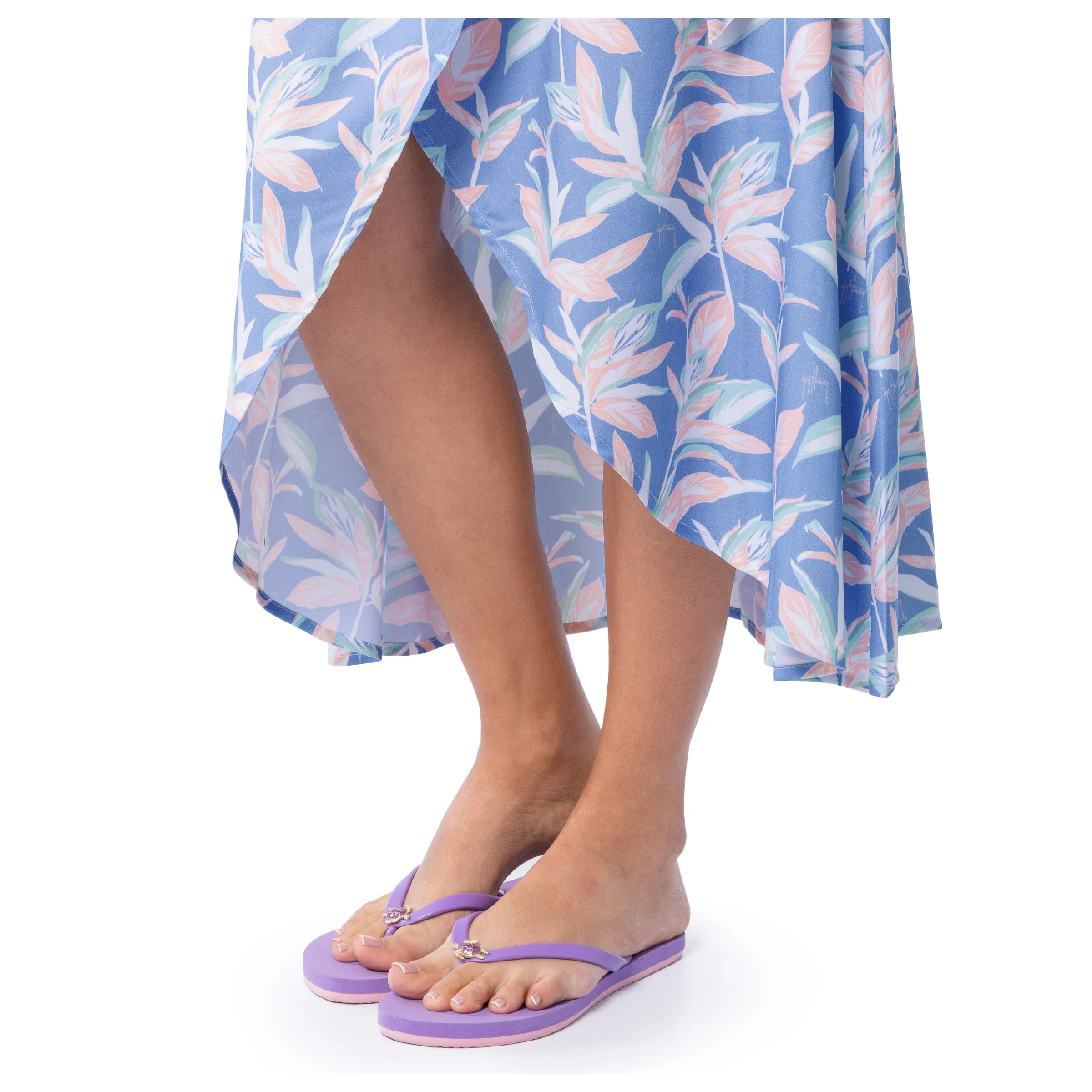 Women's Indigo Wrap Skirt - Image 7