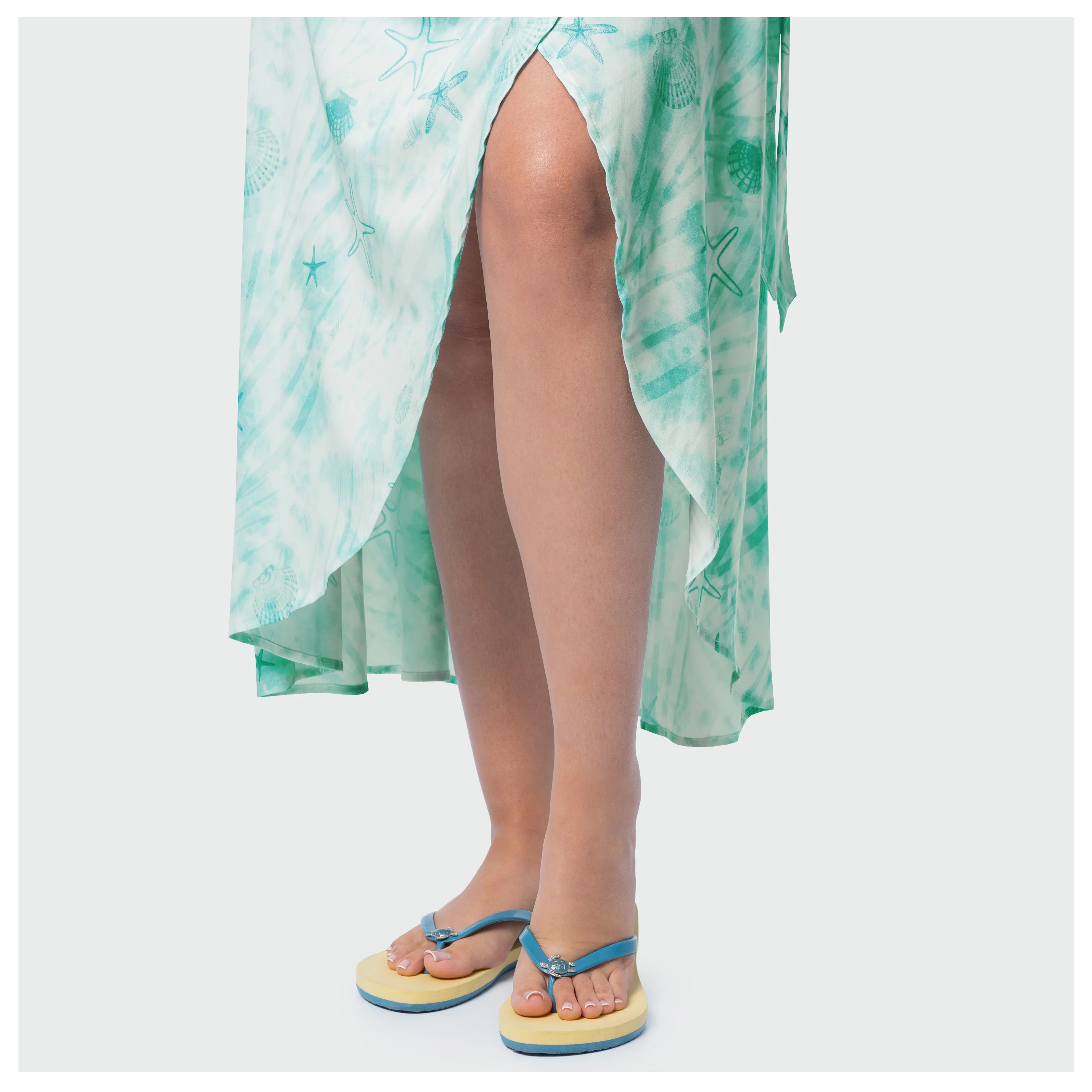 Island Ease Wrap Skirt - Ocean Tide - Image 6