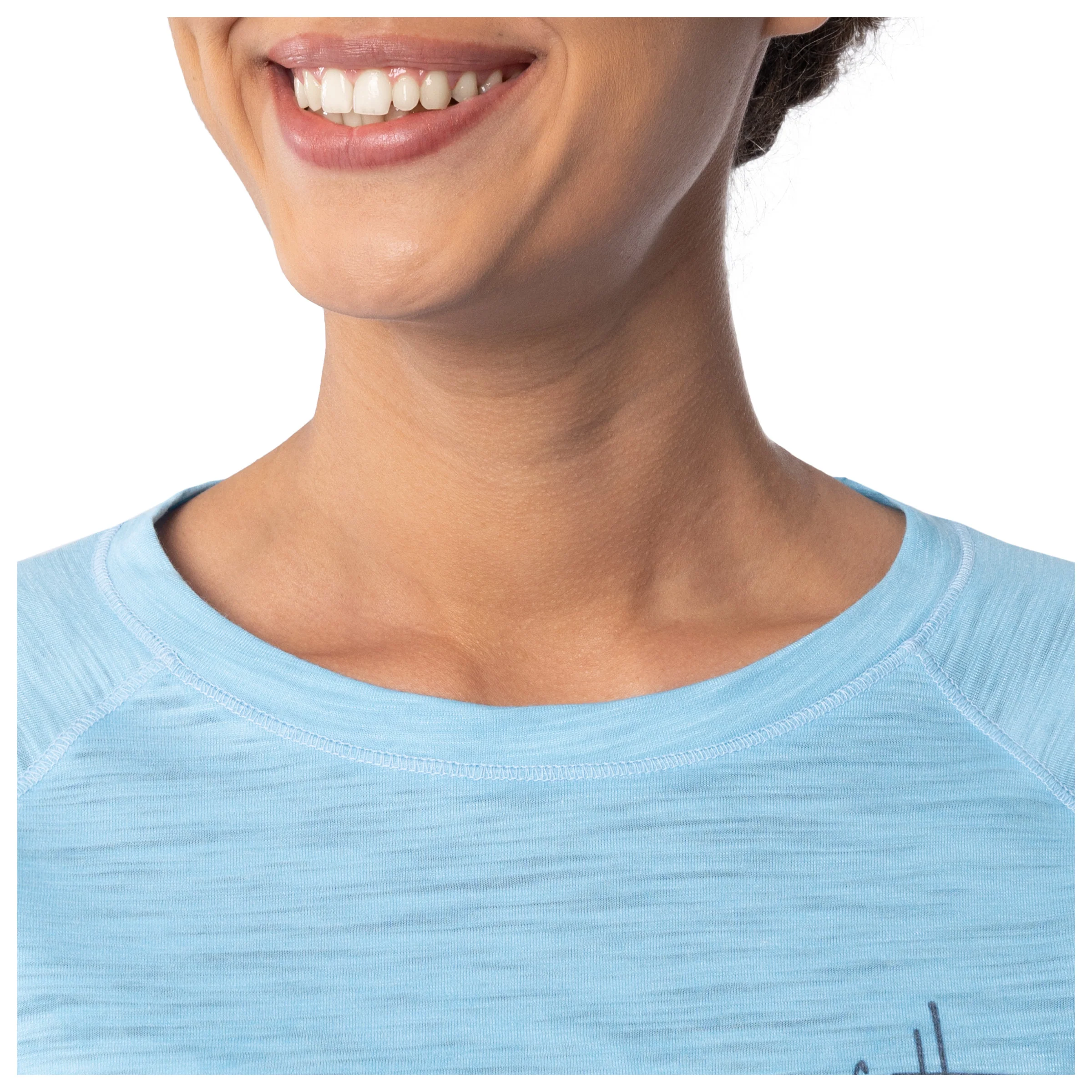 Women's Palm Springs Long Sleeve Raglan Slub Shirt - Image 6