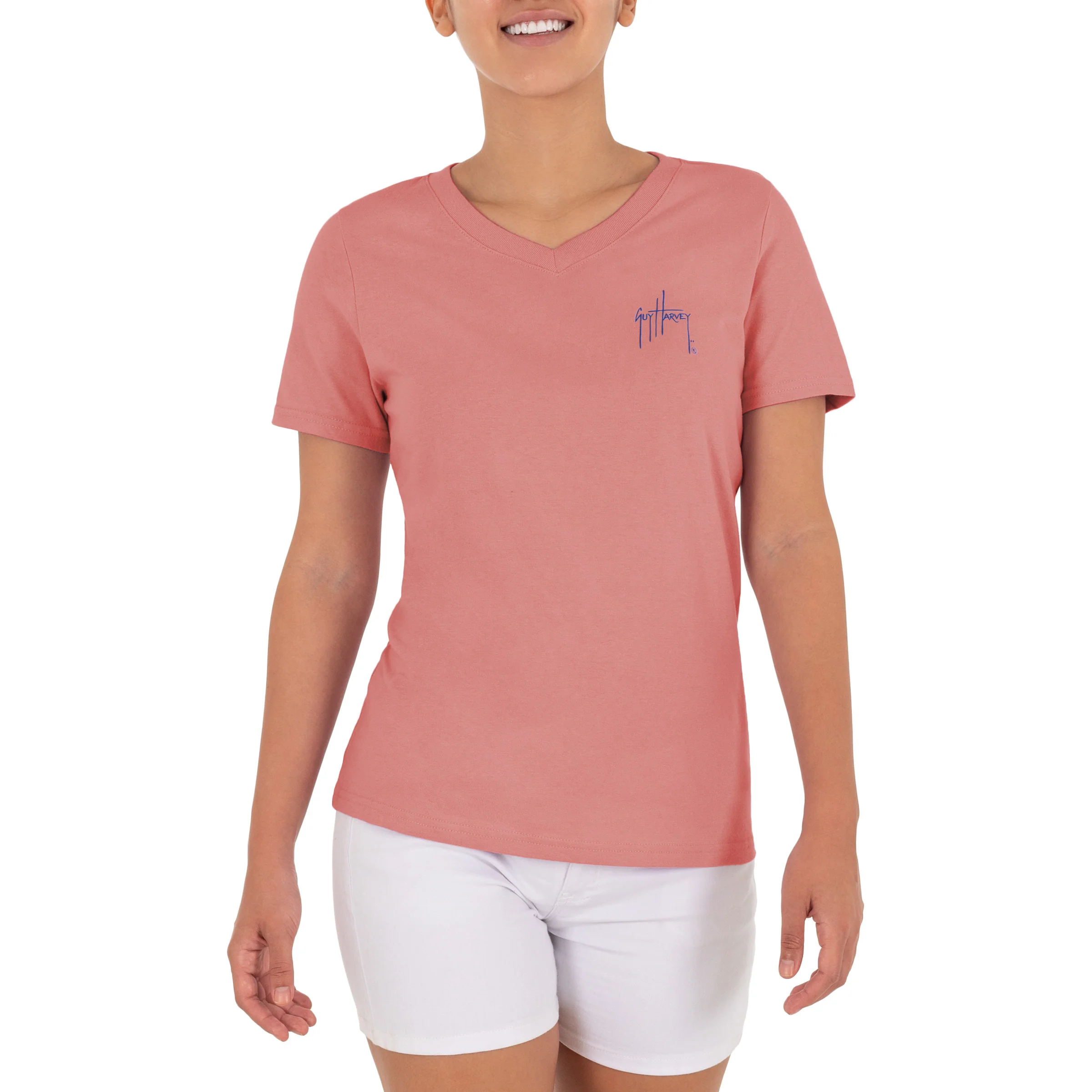 Women's Paradise Short Sleeve V-Neck T-Shirt - Image 2